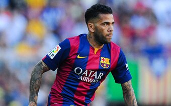 This is likely to be Dani Alves' last season for Barcelona.
