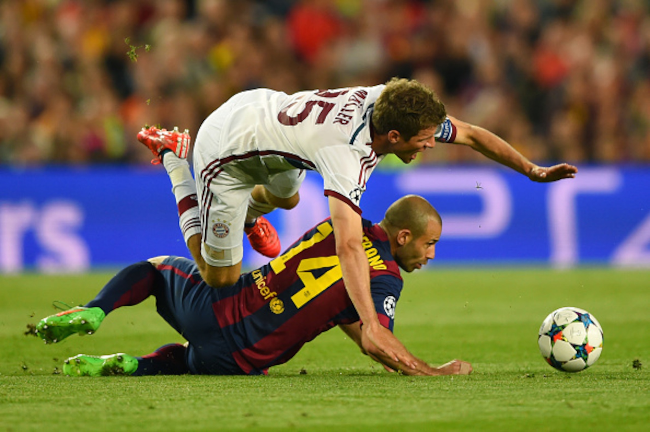 Javier Mascherano is one of the most dependable players in the Barcelona squad.