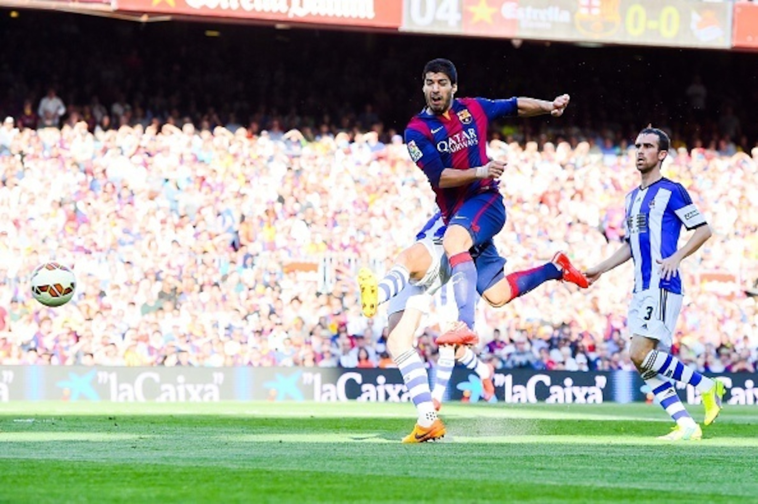 Three months out and still over 20 goals scored from Luis Suarez.