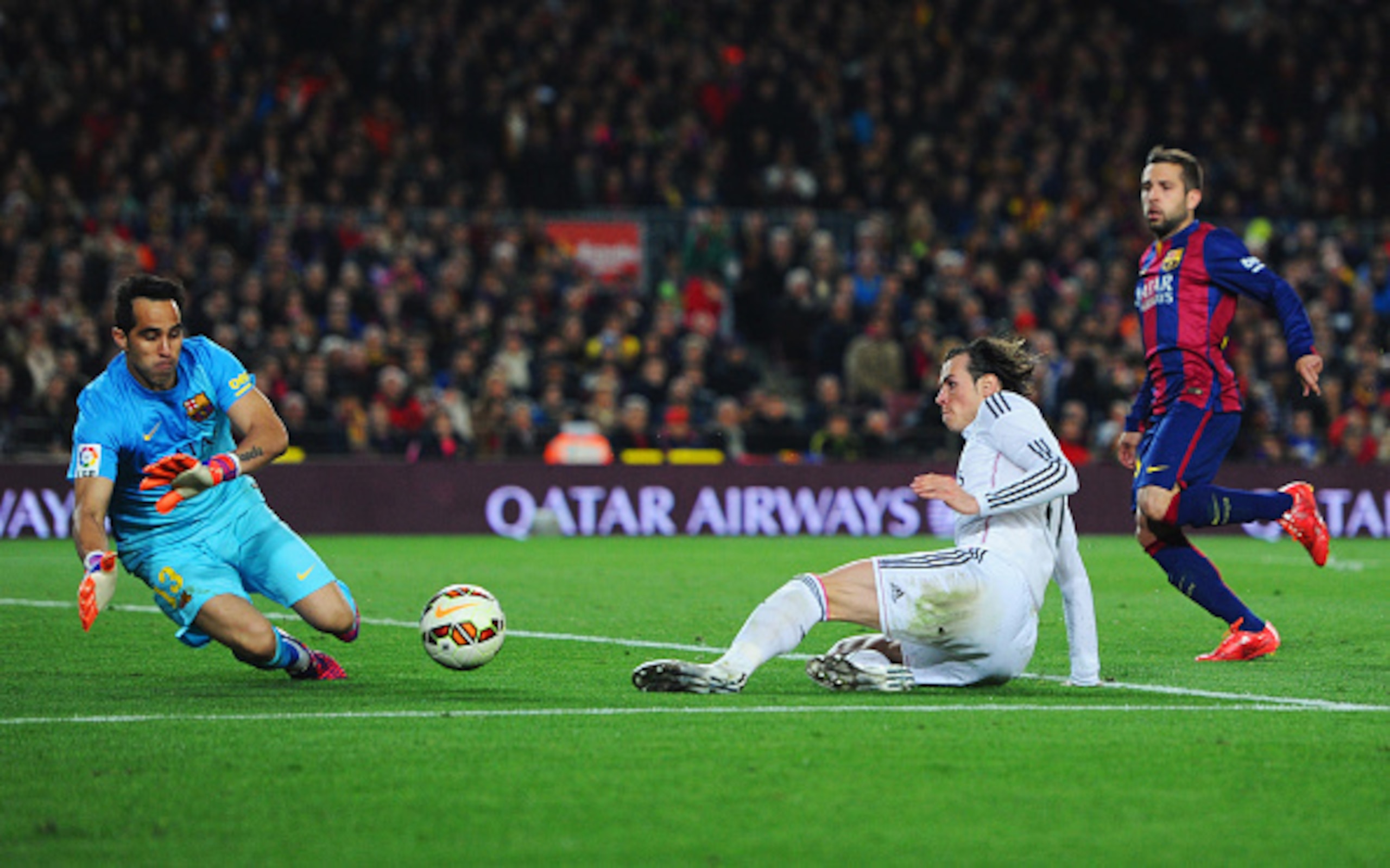 Claudio Bravo has had an outstanding first season for Barcelona.