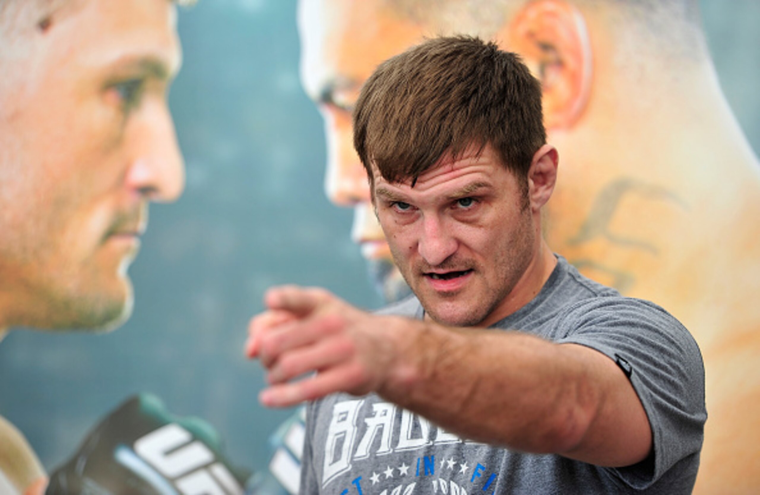 Stipe Miocic is a great heavyweight striker.