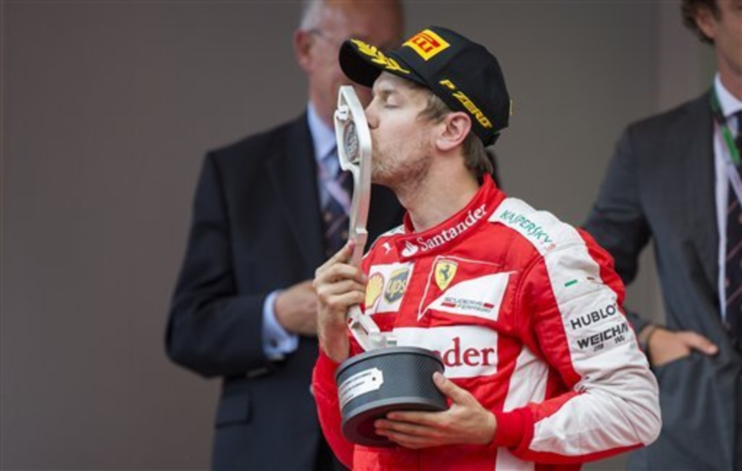 Vettel was delighted with a surprise second place in Monaco.