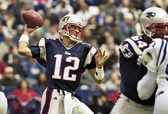 Under the leadership of Bill Belichick, Tom Brady led the Patriots to a remarkable title winning turnaround in 2001.