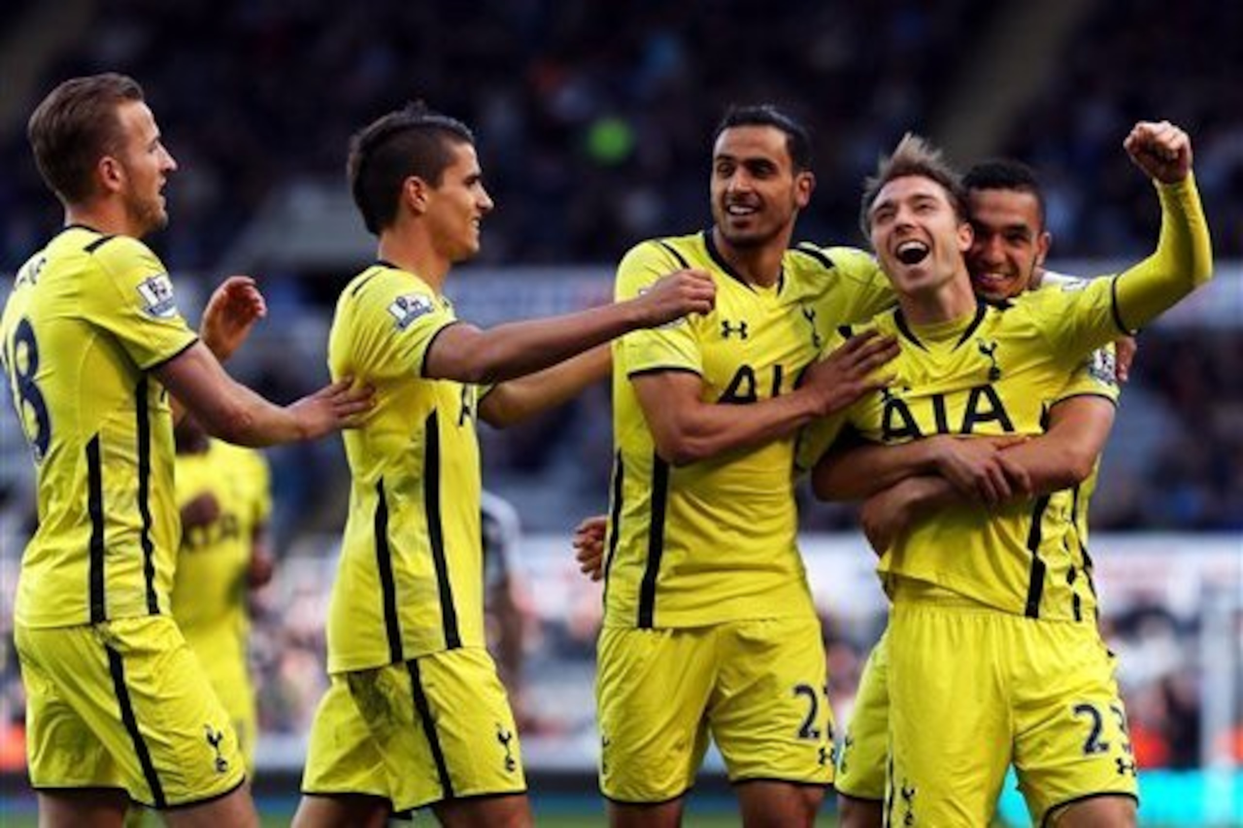 Happy days away at Newcastle United for Tottenham Hotspur in April. Altogether there was just about more good days than bad for the north London club in 2014-15.