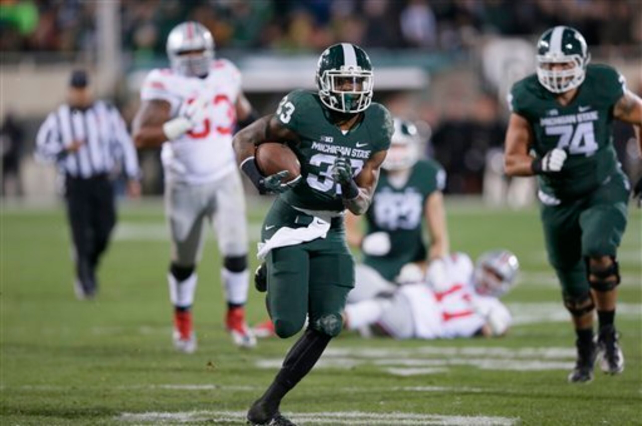 Michigan State should be Ohio State's biggest obstacle to another Big Ten title again this fall.