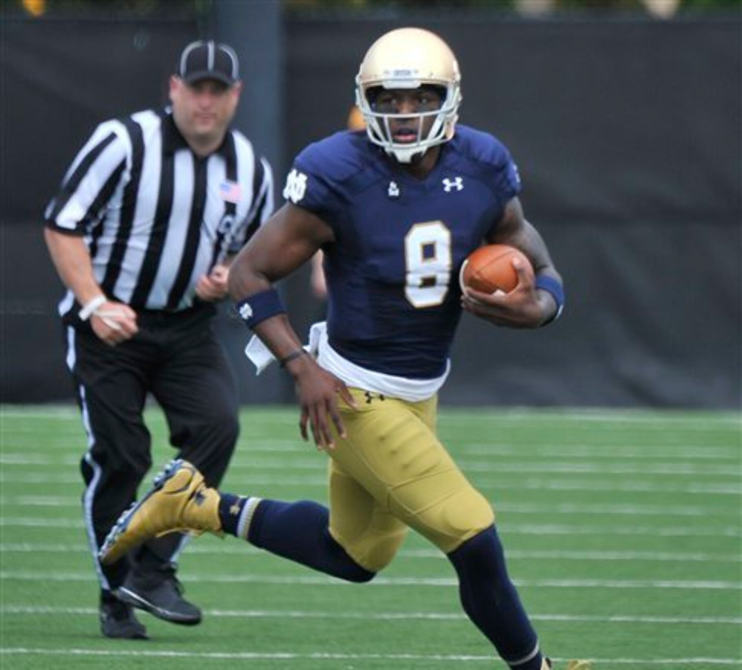 Malik Zaire is the man for Notre Dame's offense, but can he make the Fighting Irish go this fall?