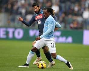 Napoli beat Lazio 1-0 at the Olimpico in January.