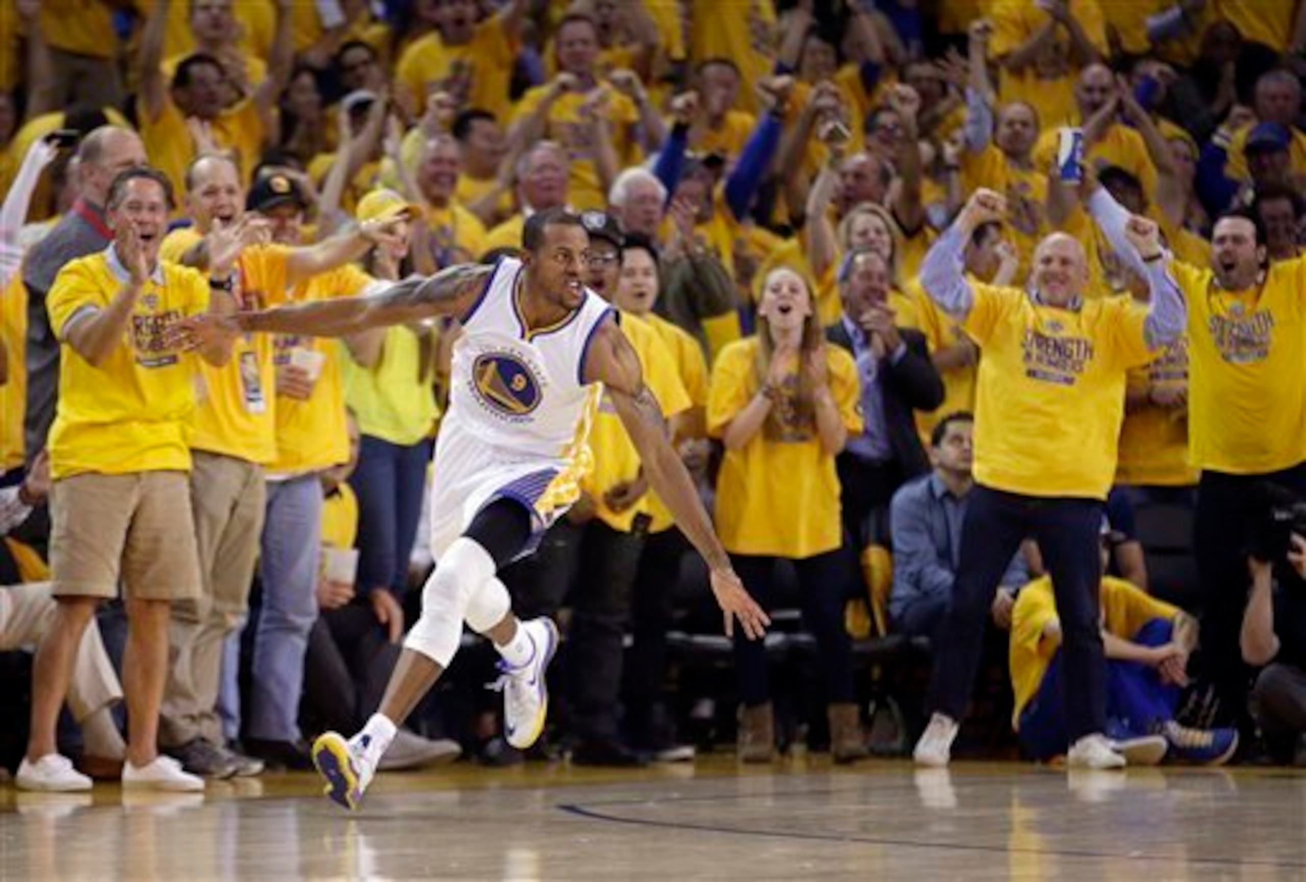 He's not the starriest of names, but Warriors reserve Andre Iguodala will play a crucial role in this series.