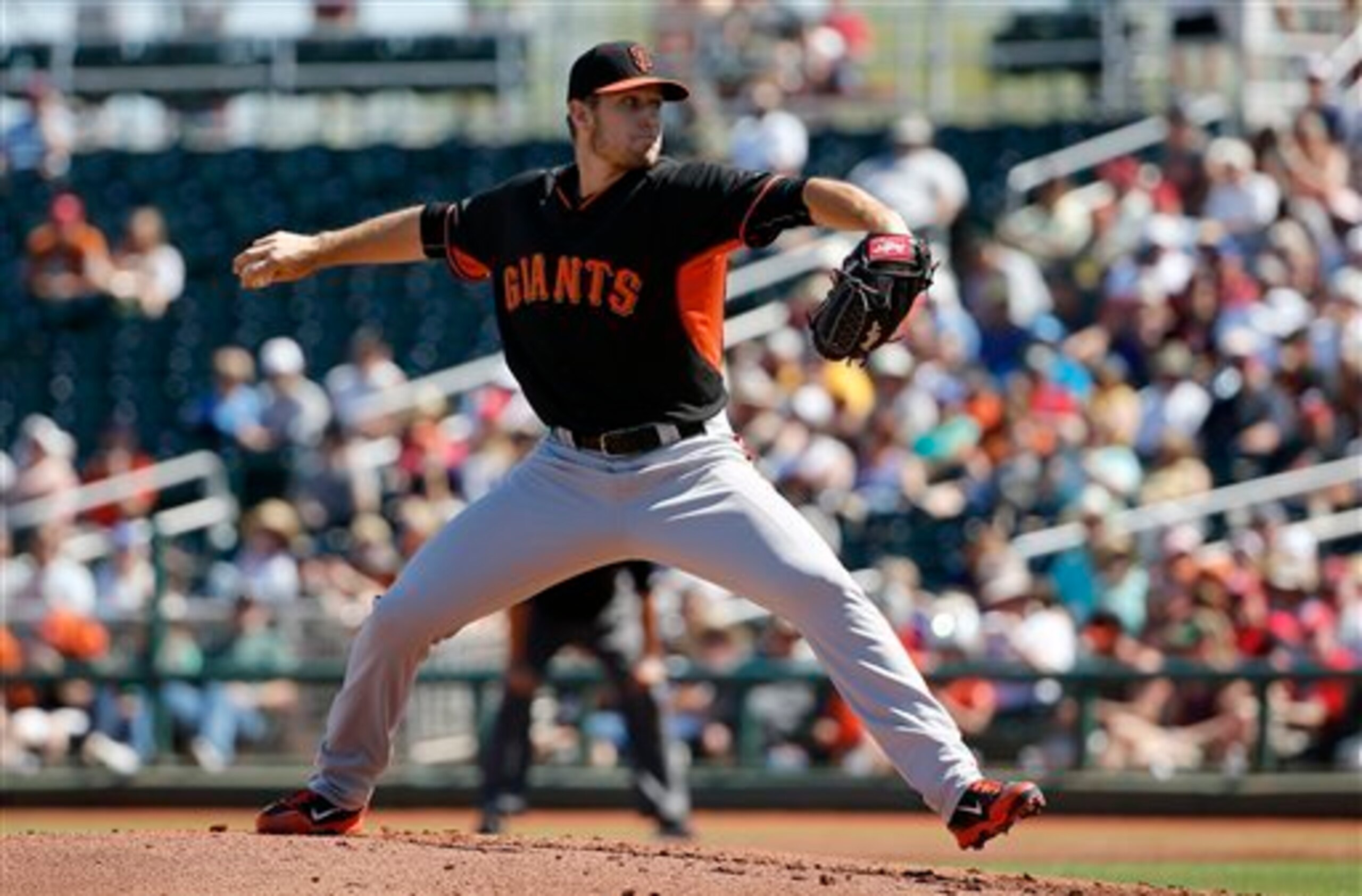 Chris Stratton is currently pitching in Richmond.