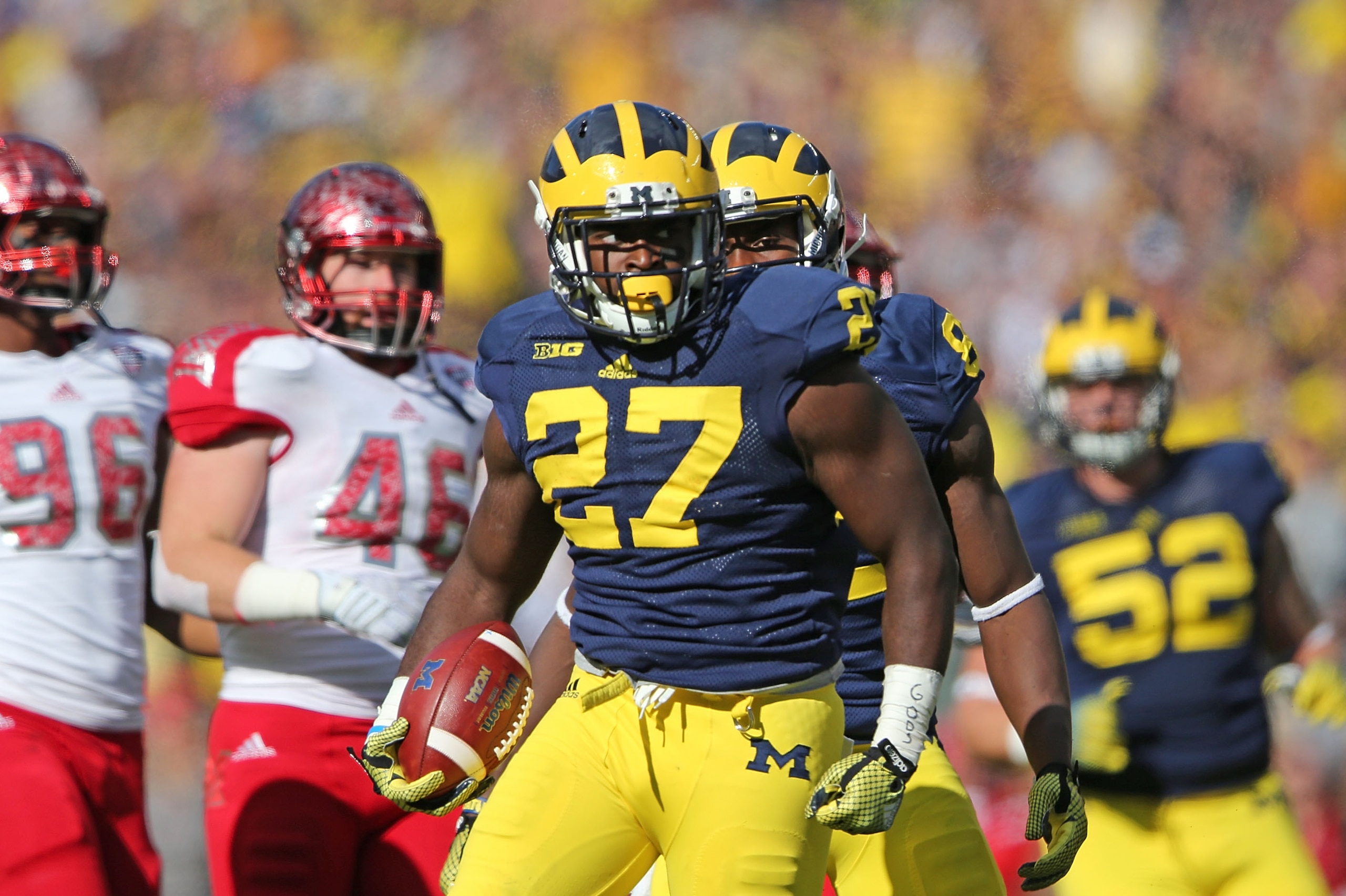 Michigan has waited two years for the true arrival of Derrick Green, who was one of the top-rated players of 2013.