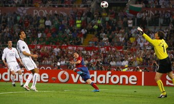 Lionel Messi delivered the coup-de-grace in Rome.