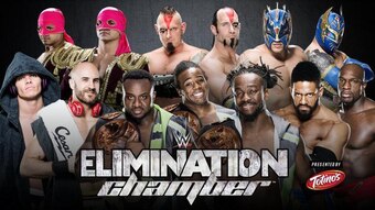 WWE Tag Team Championship Elimination Chamber Match