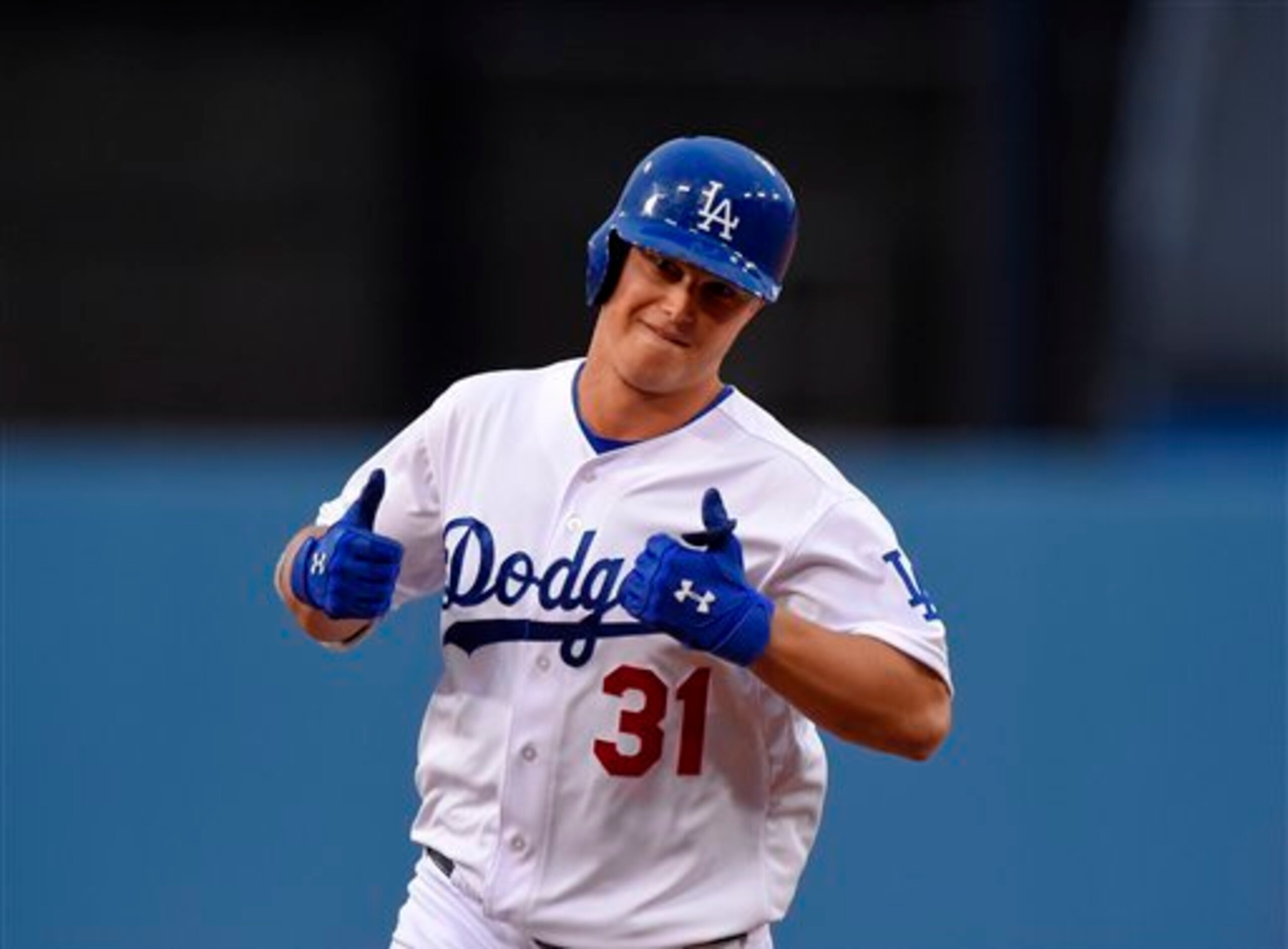 Thumbs up for Joc Pederson.