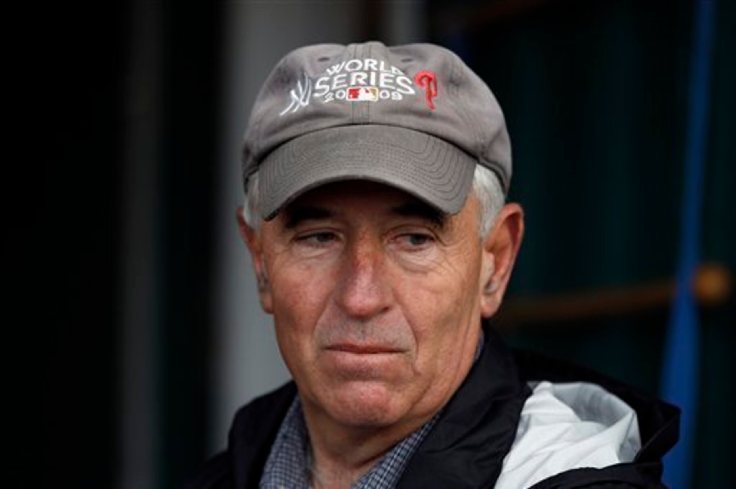 Trainer Nick Zito saddles Frammento for the Belmont Stakes.