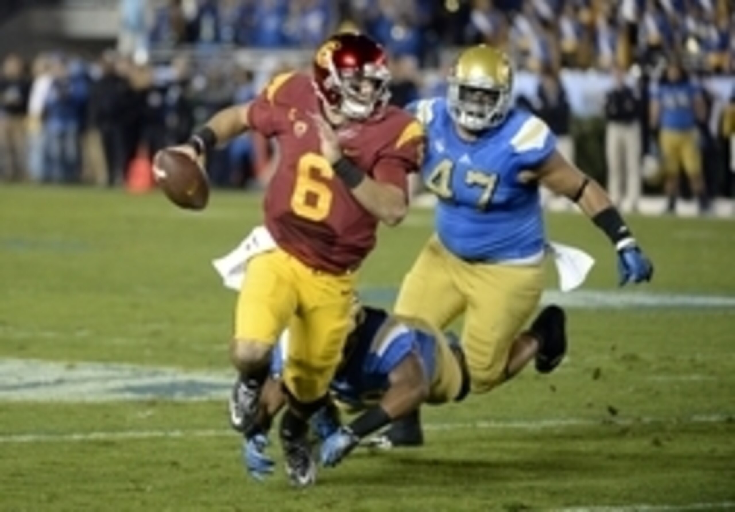 Vanderdoes chasing down Kessler.
