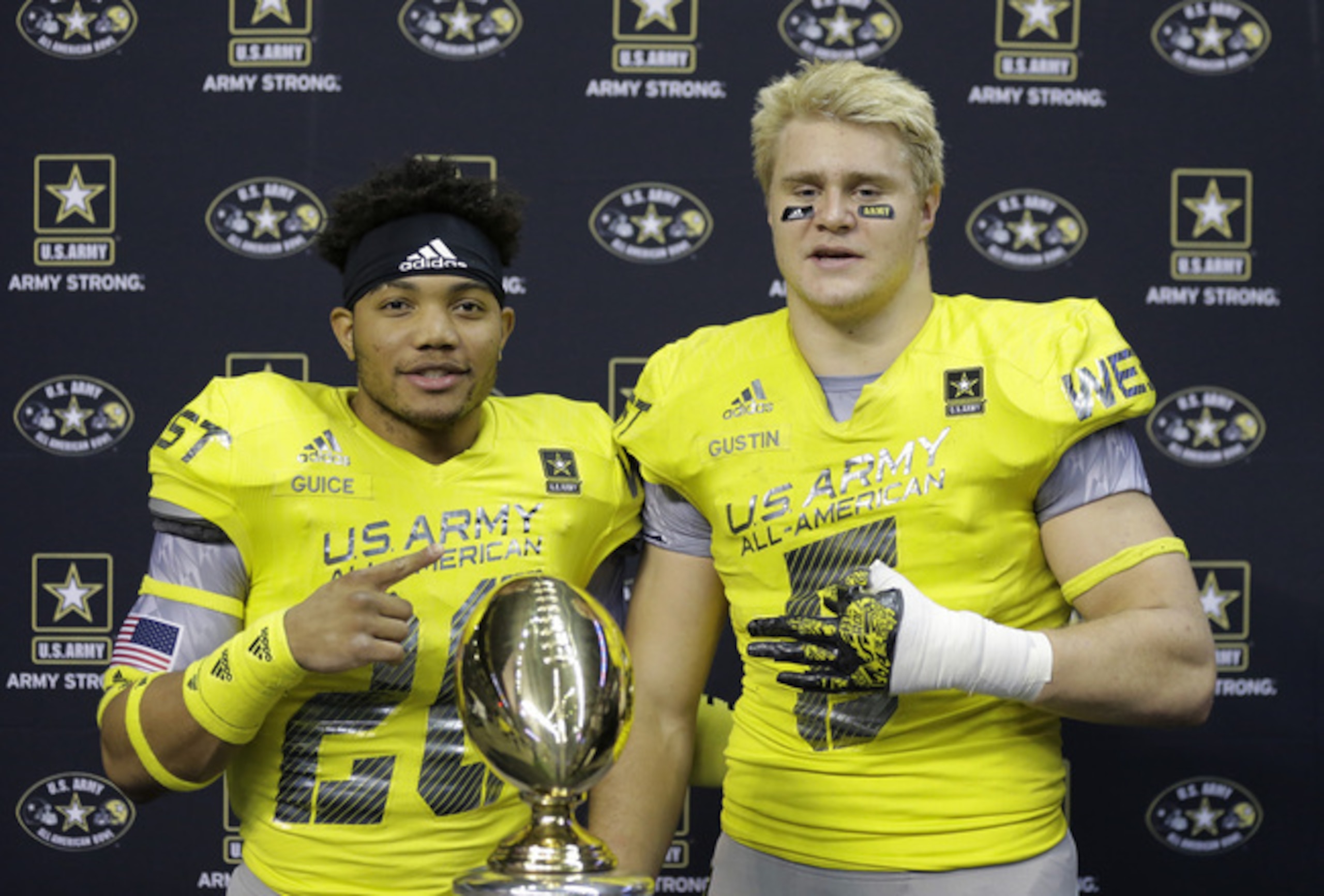 Gustin (R) will be a big piece for USC going forward.
