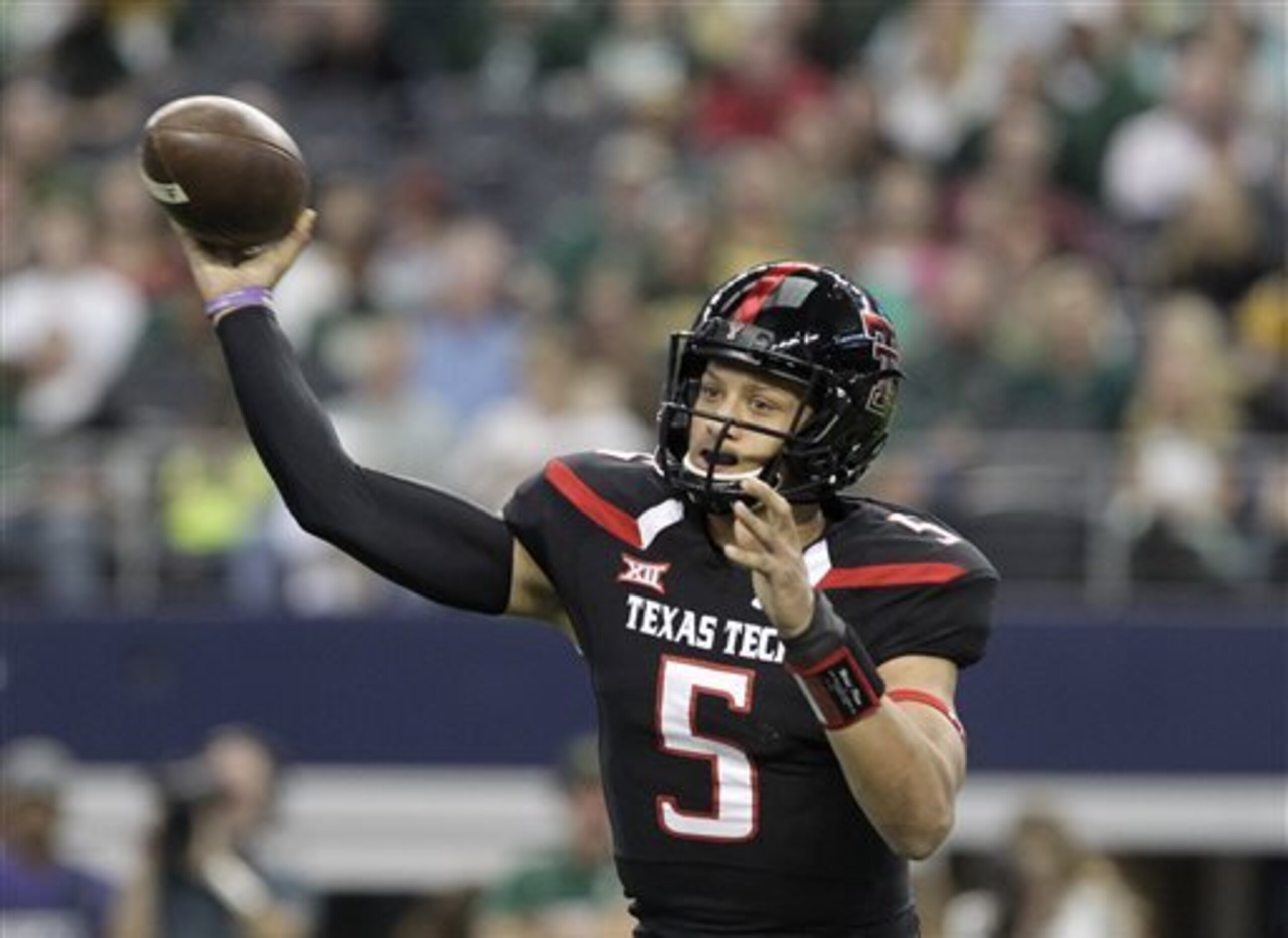 A solid all-around quarterback, Mahomes to be the starter for the Red Raiders after his scintillating finish to the 2014 season.