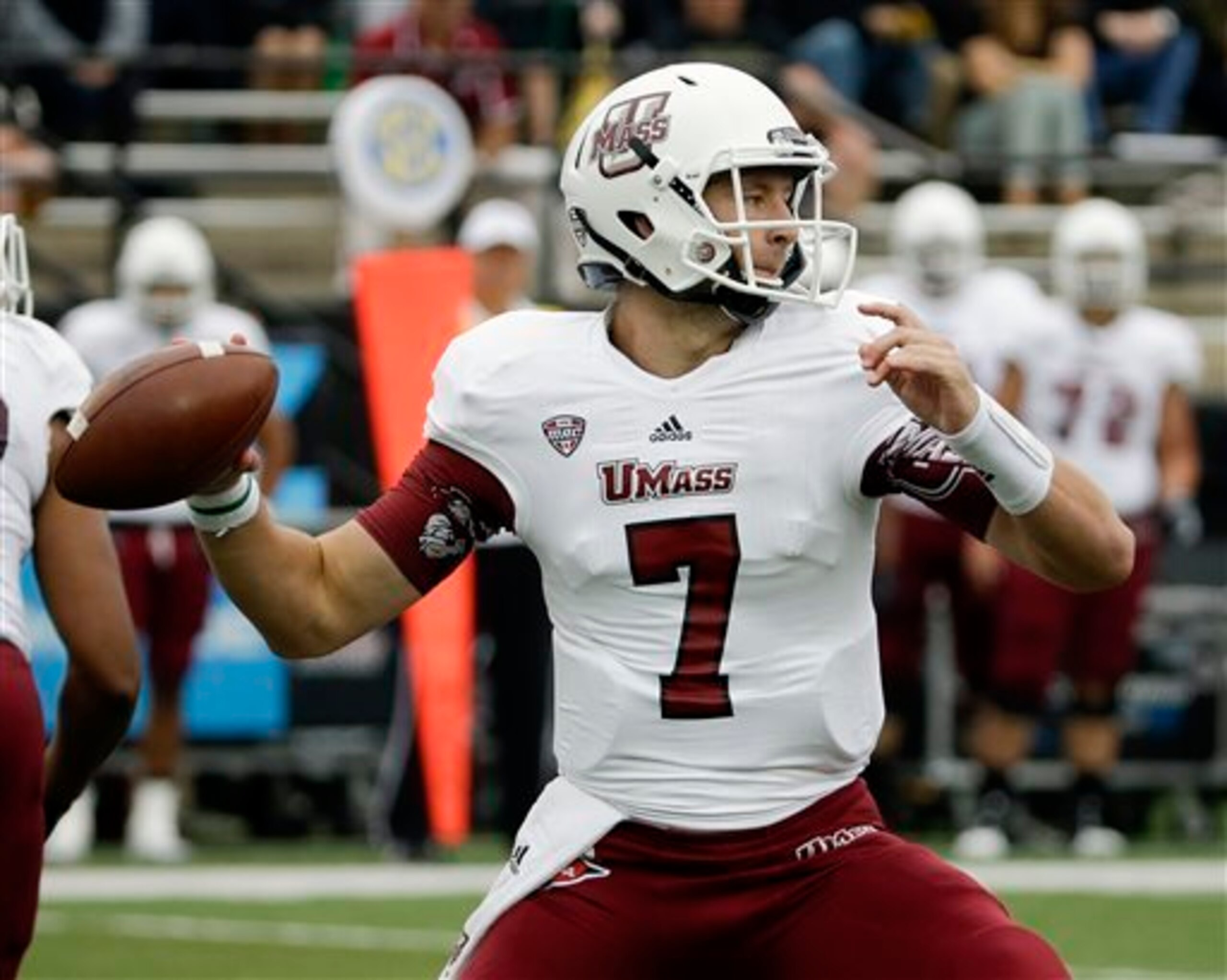Blake Frohnapfel leads a potent offense for UMass. Blake Frohnapfel leads a potent offense for UMass.