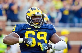 Willie Henry is part of a healthy Michigan D-line.