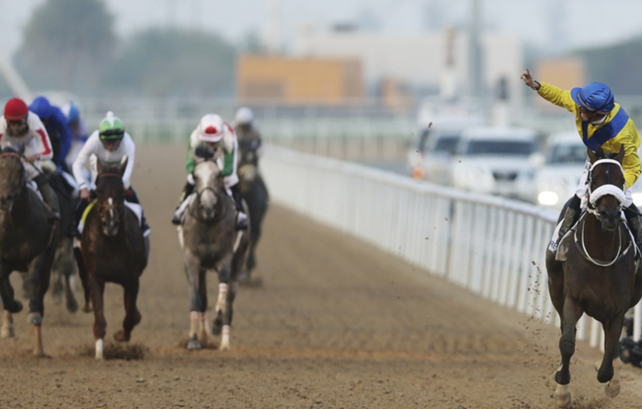 Mubtaahij was a much the best winner of the UAE Derby.