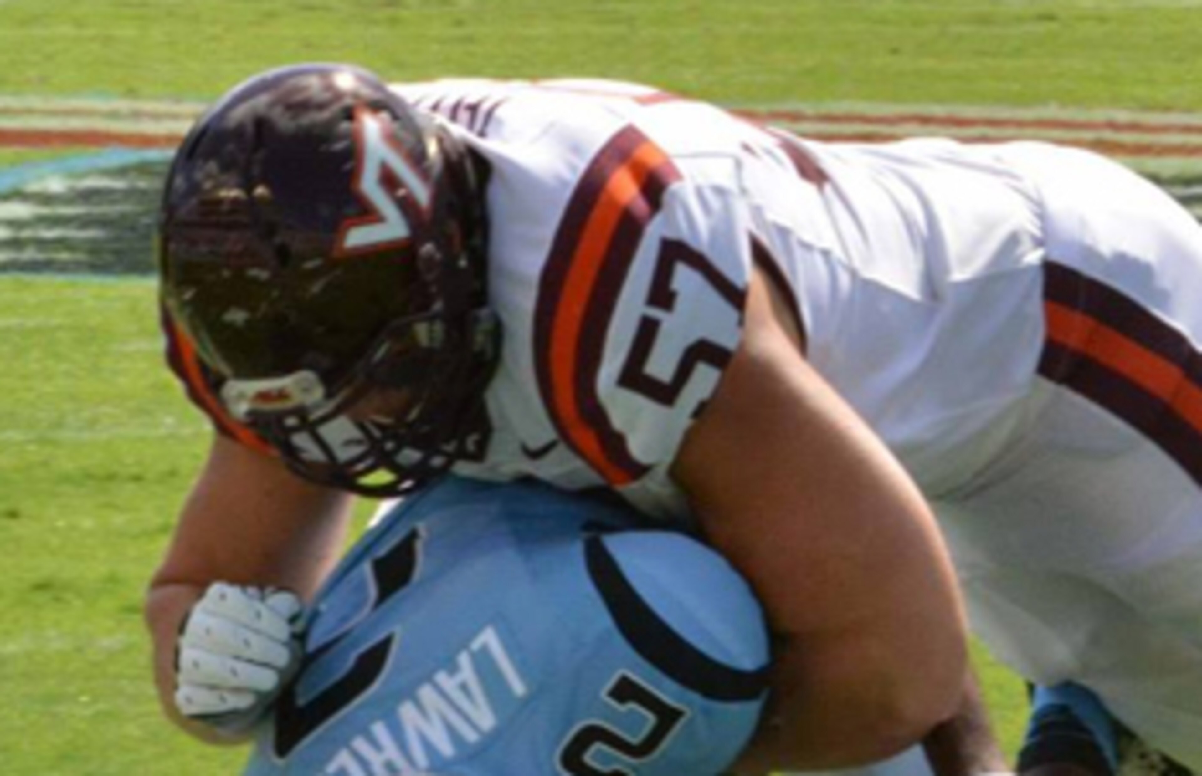 Wyatt Teller dominating an opponent in 2014
