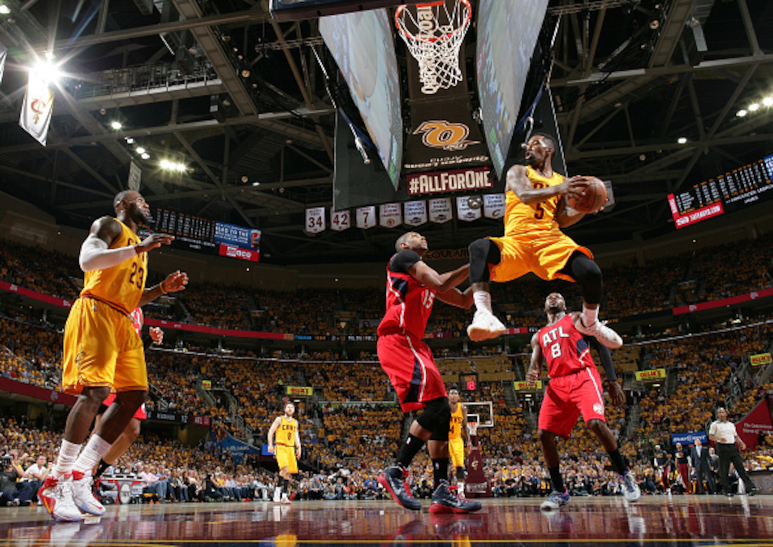 Alongside LeBron and Kyrie, J.R. Smith has been a revelation this postseason.