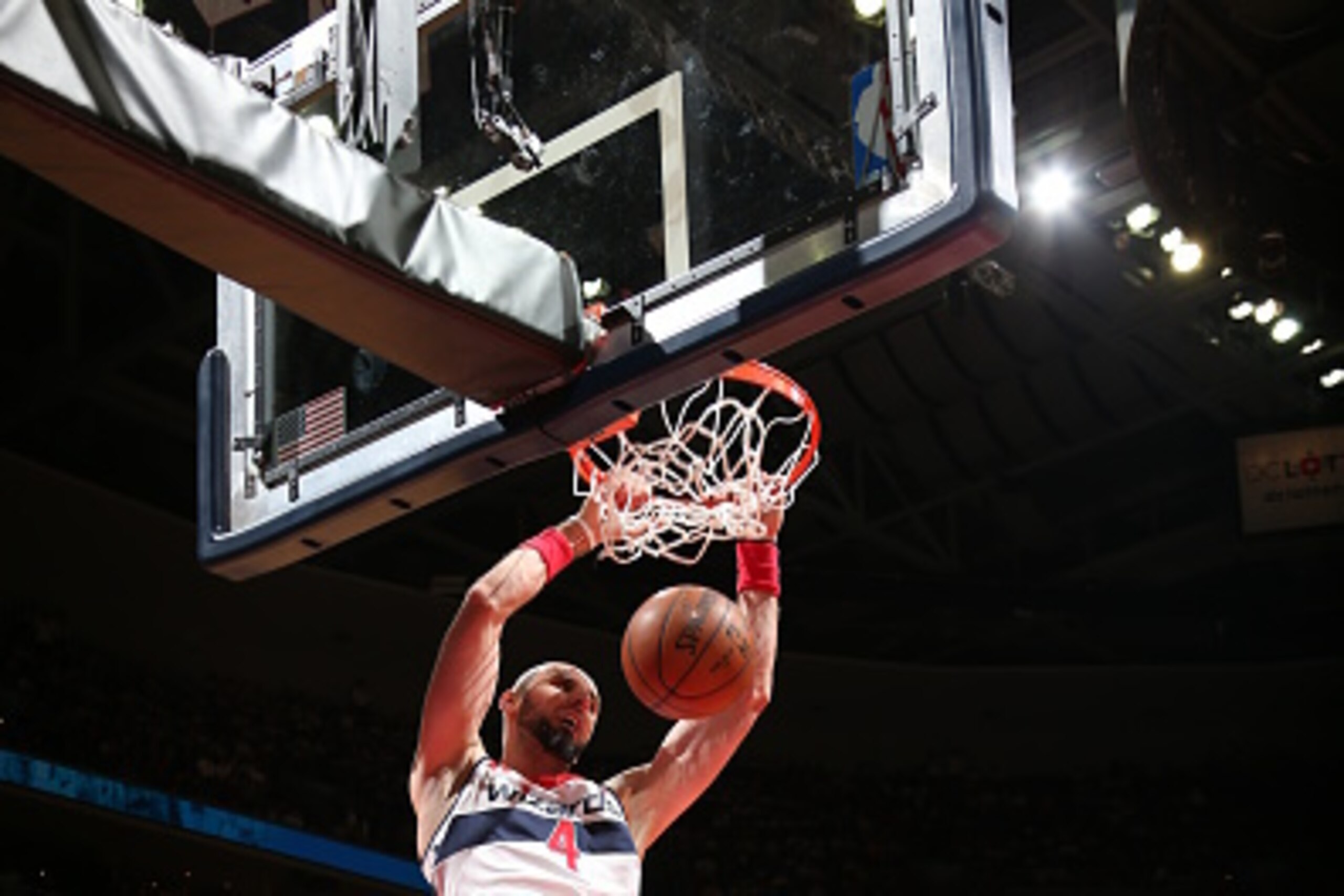 The Polish Hammer was extremely efficient during the Wizards' postseason run.
