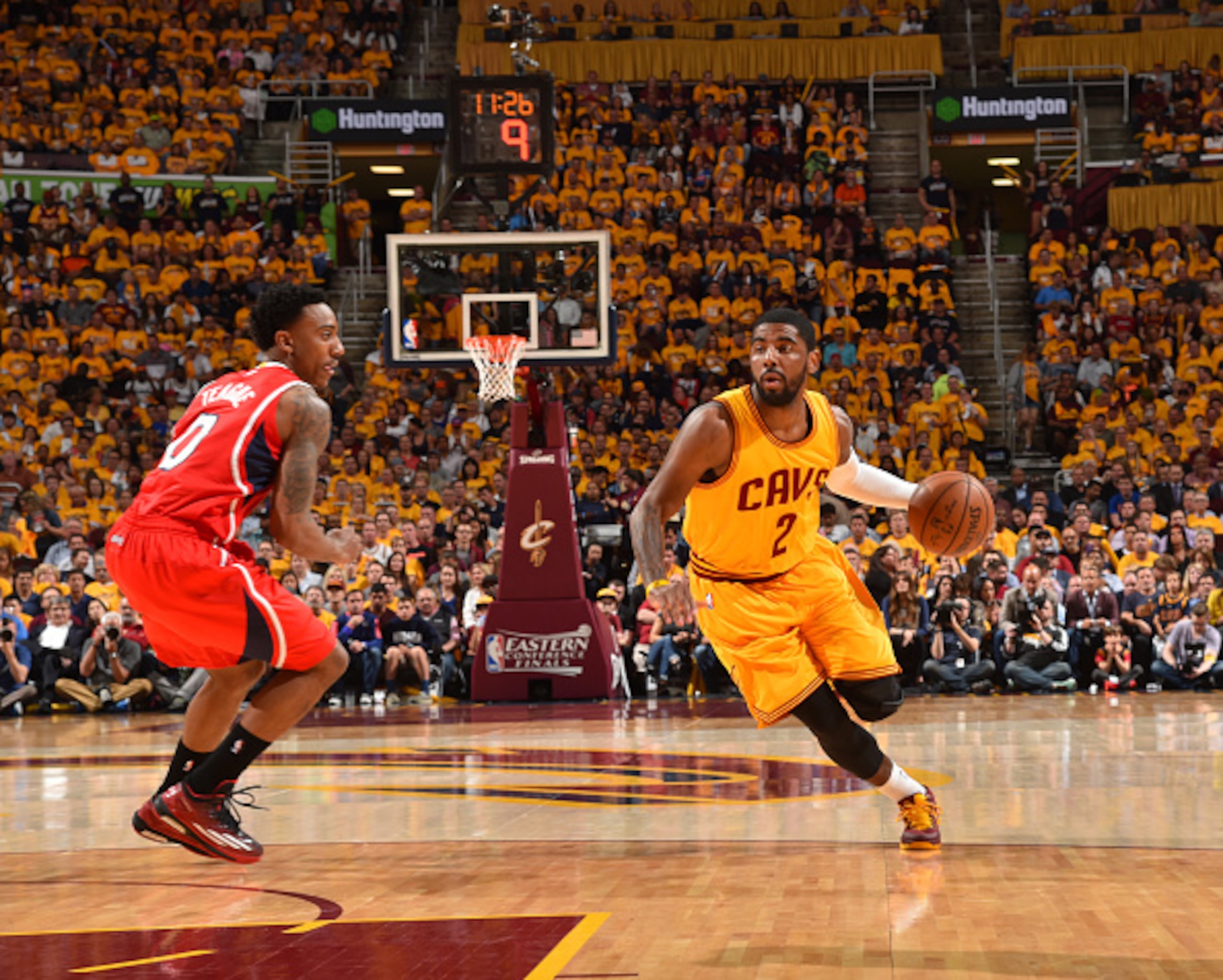 Kyrie Irving's first postseason has been a successful one.