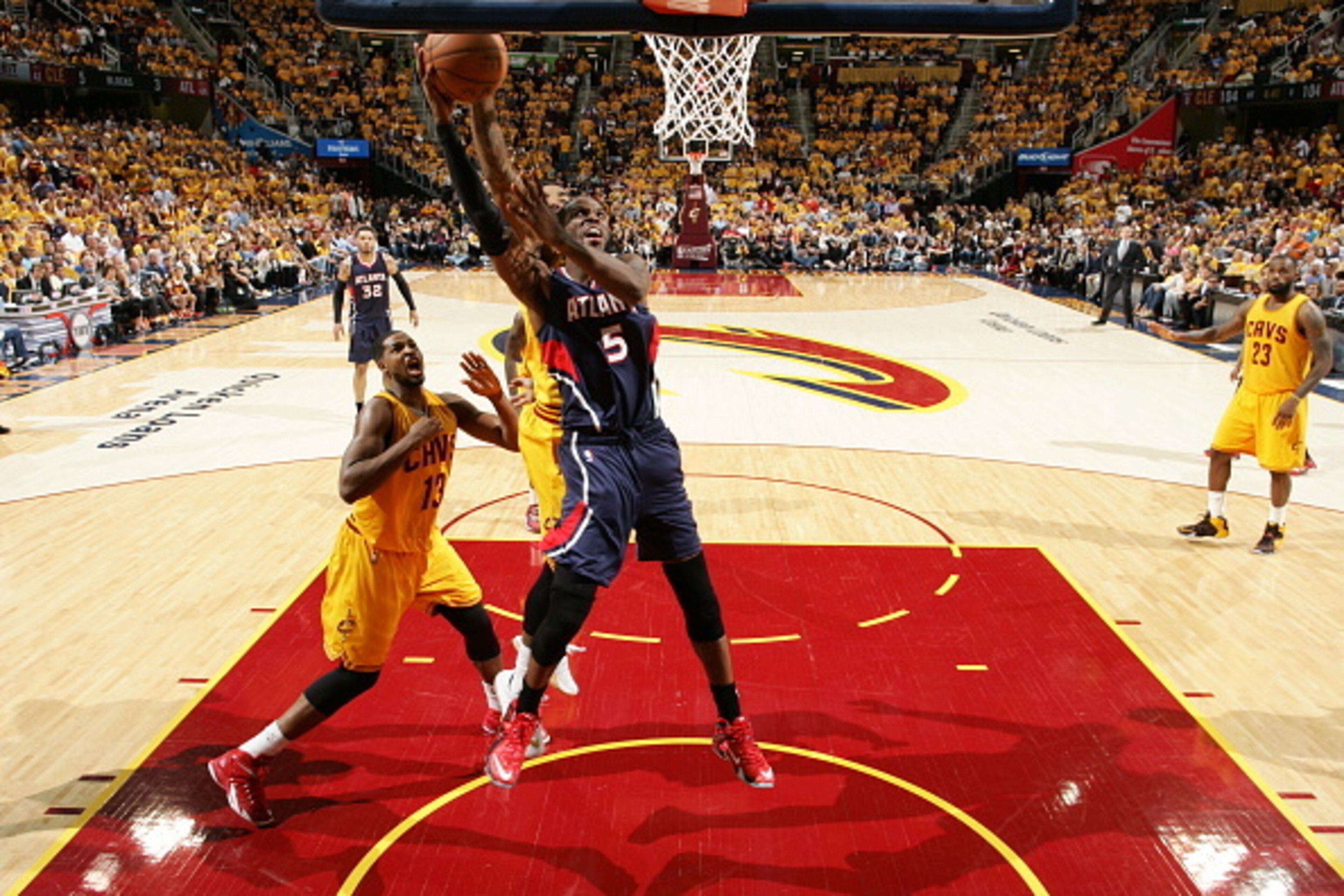 The only non-All-Star in the Hawks' starting lineup, DeMarre Carroll was Atlanta's best player this postseason. The only non-All-Star in the Hawks' starting lineup, DeMarre Carroll was Atlanta's best player this postseason.