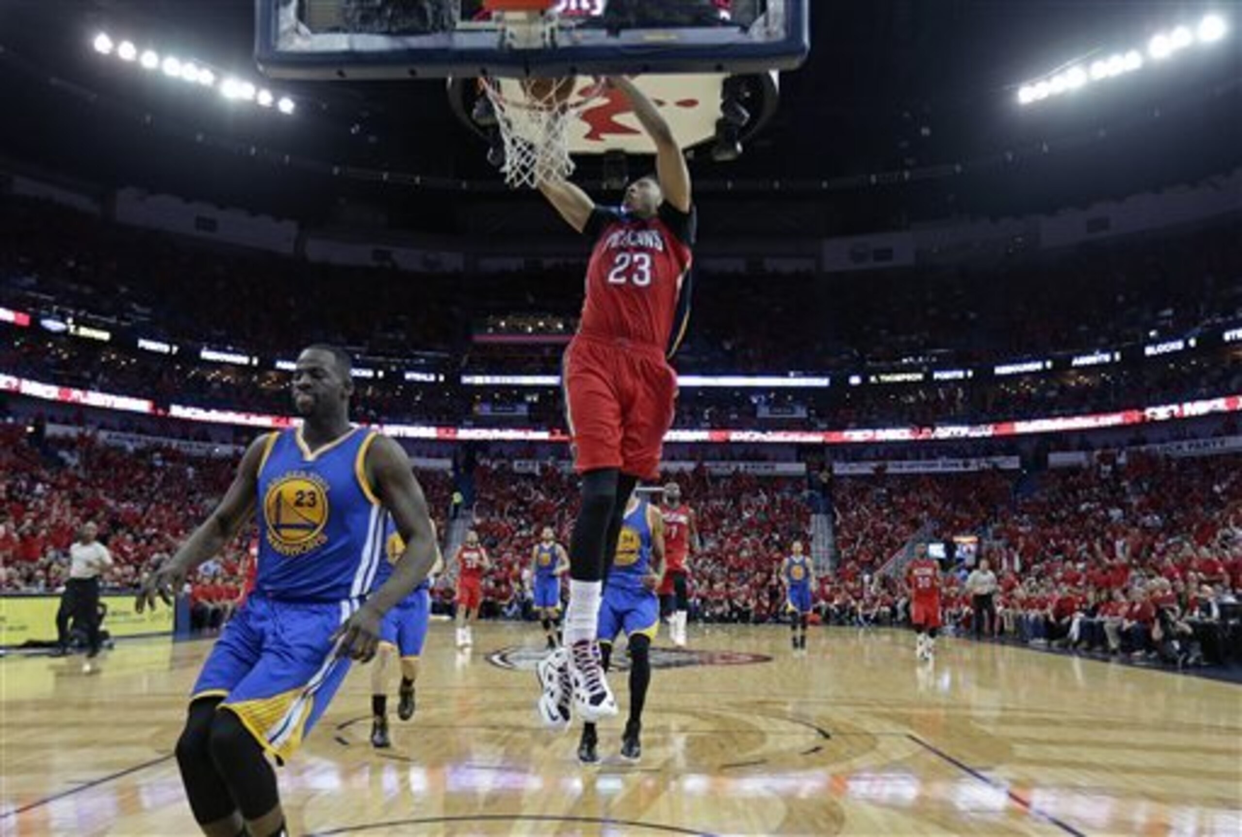 Anthony Davis played only four games this postseason, but wow, what games he played.