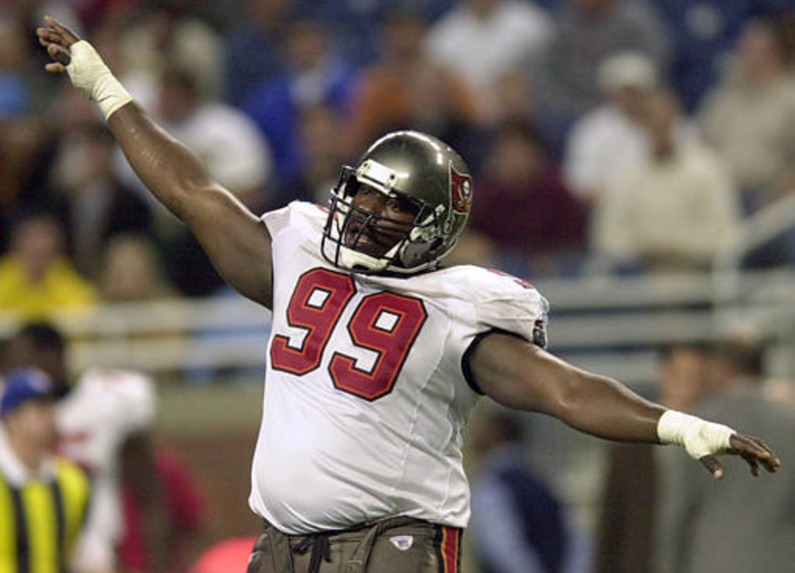 Going No. 12 overall, Warren Sapp was drafted higher than any other title-winning Buccaneer. Going No. 12 overall, Warren Sapp was drafted higher than any other title-winning Buccaneer.