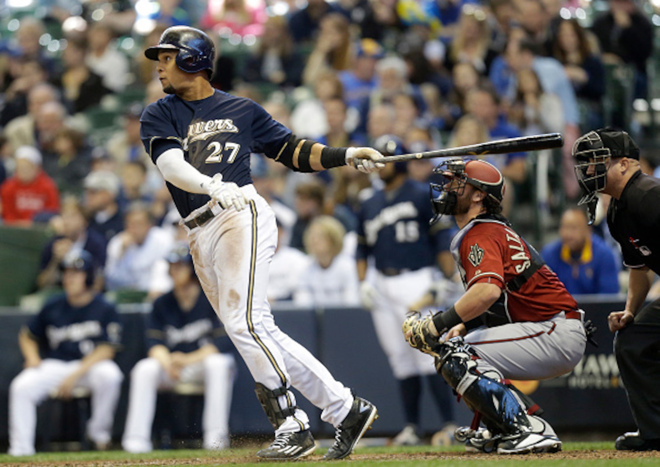 Trading Carlos Gomez could kickstart a Milwaukee rebuild.