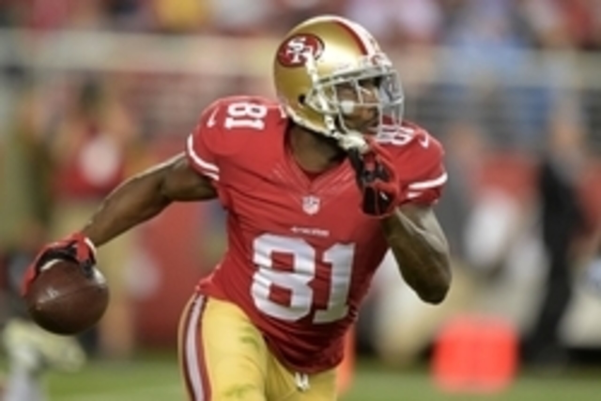 Anquan Boldin leads the San Francisco receiving corps.