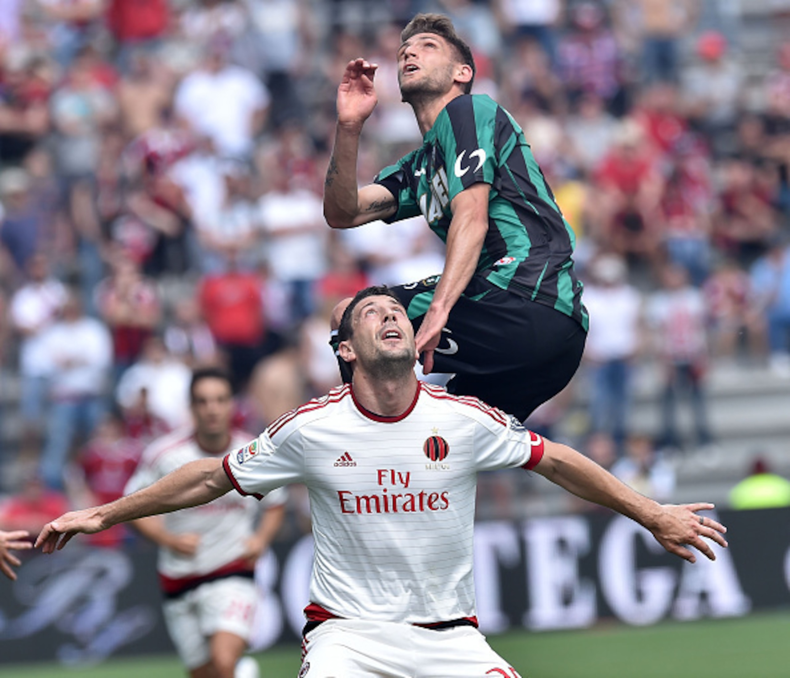 Bonera has been beaten on the ground and in the air this year.