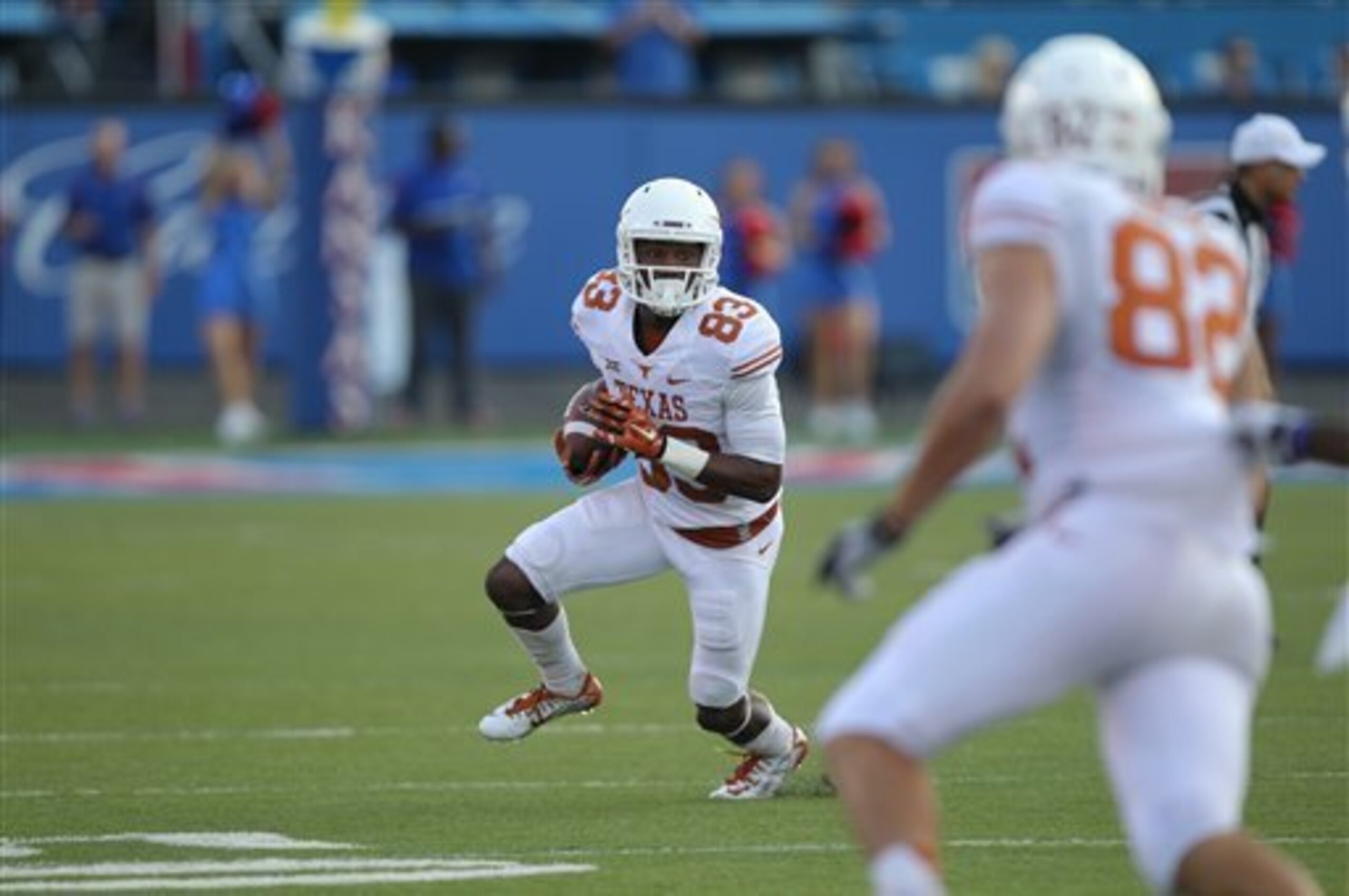 Foreman has emerged as Texas' most talented receiver since the end of last season.