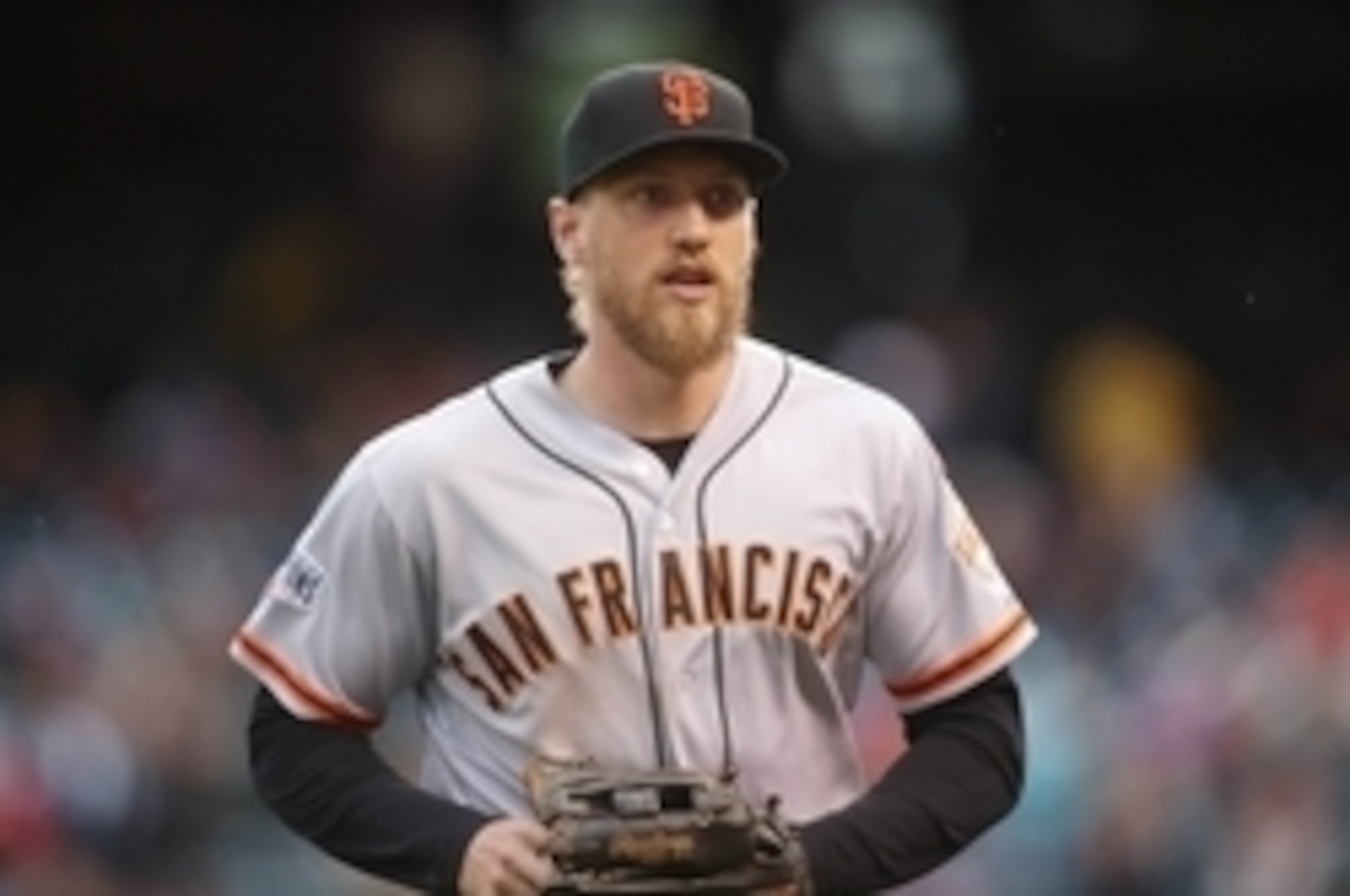 Hunter Pence is the lone outfield asset throughout the San Francisco organization. Hunter Pence is the lone outfield asset throughout the San Francisco organization.