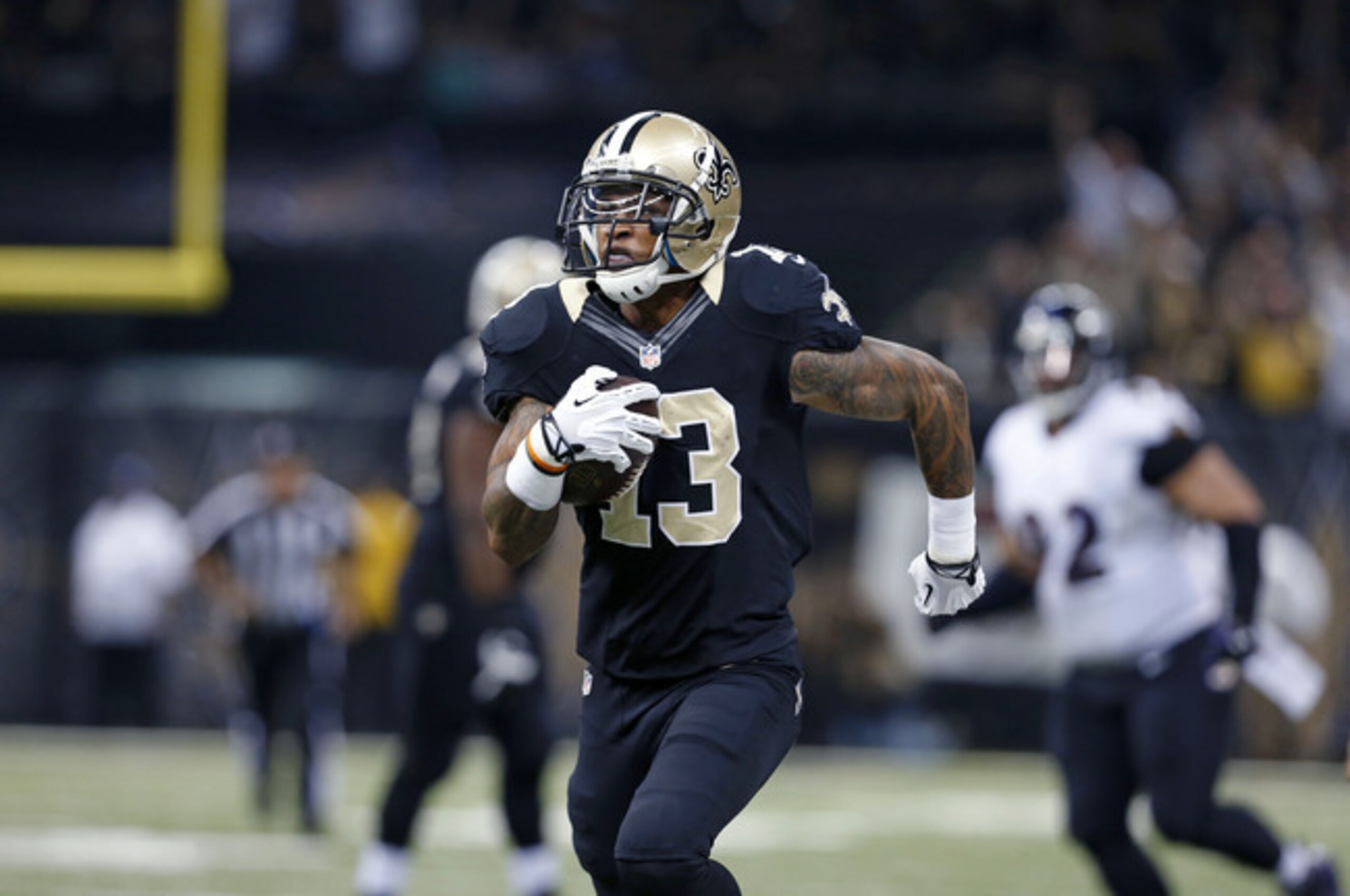 Morgan is a front-runner in New Orleans' WR3 competition.