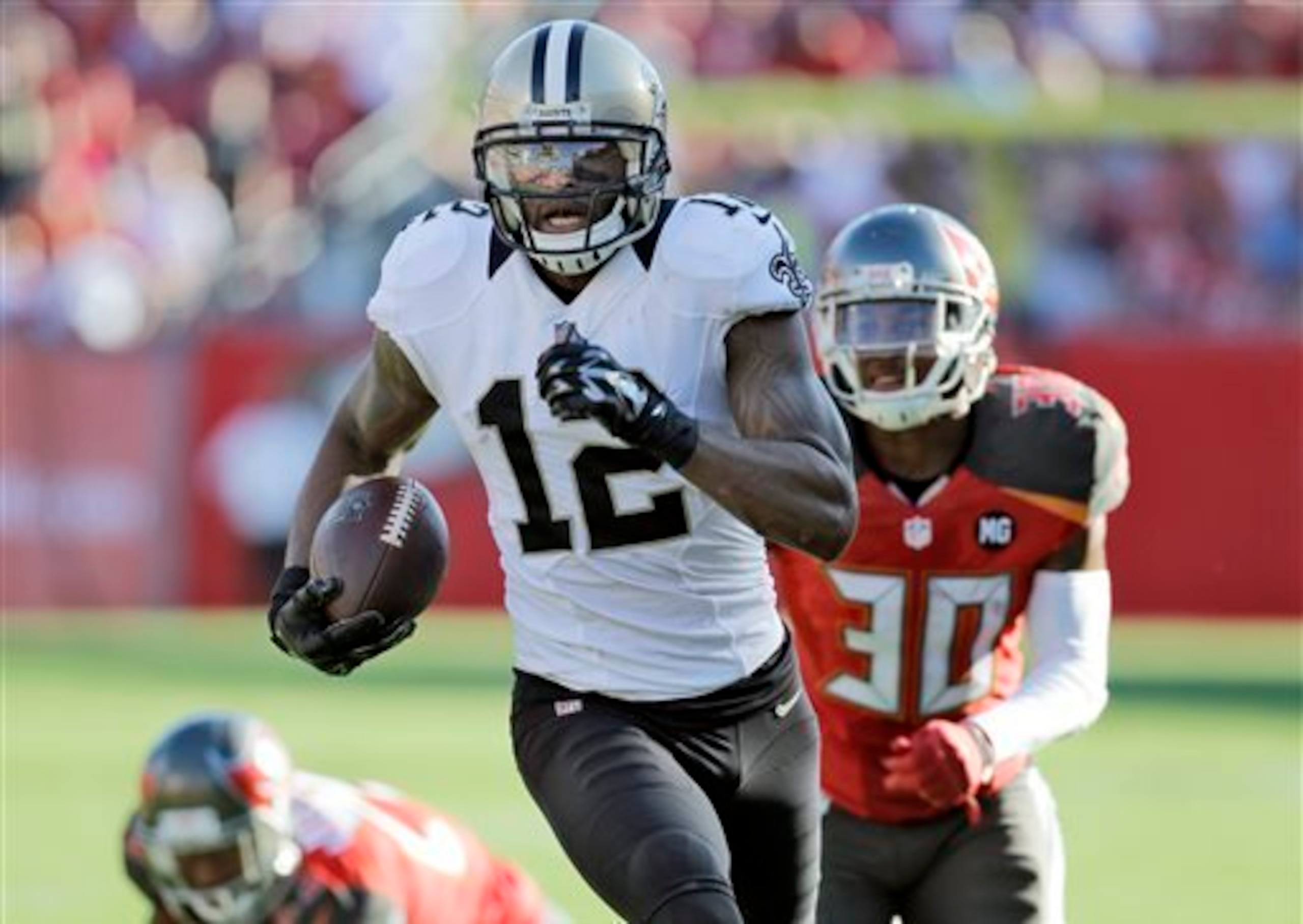 Colston will remain Drew Brees' No. 2 target in 2015.