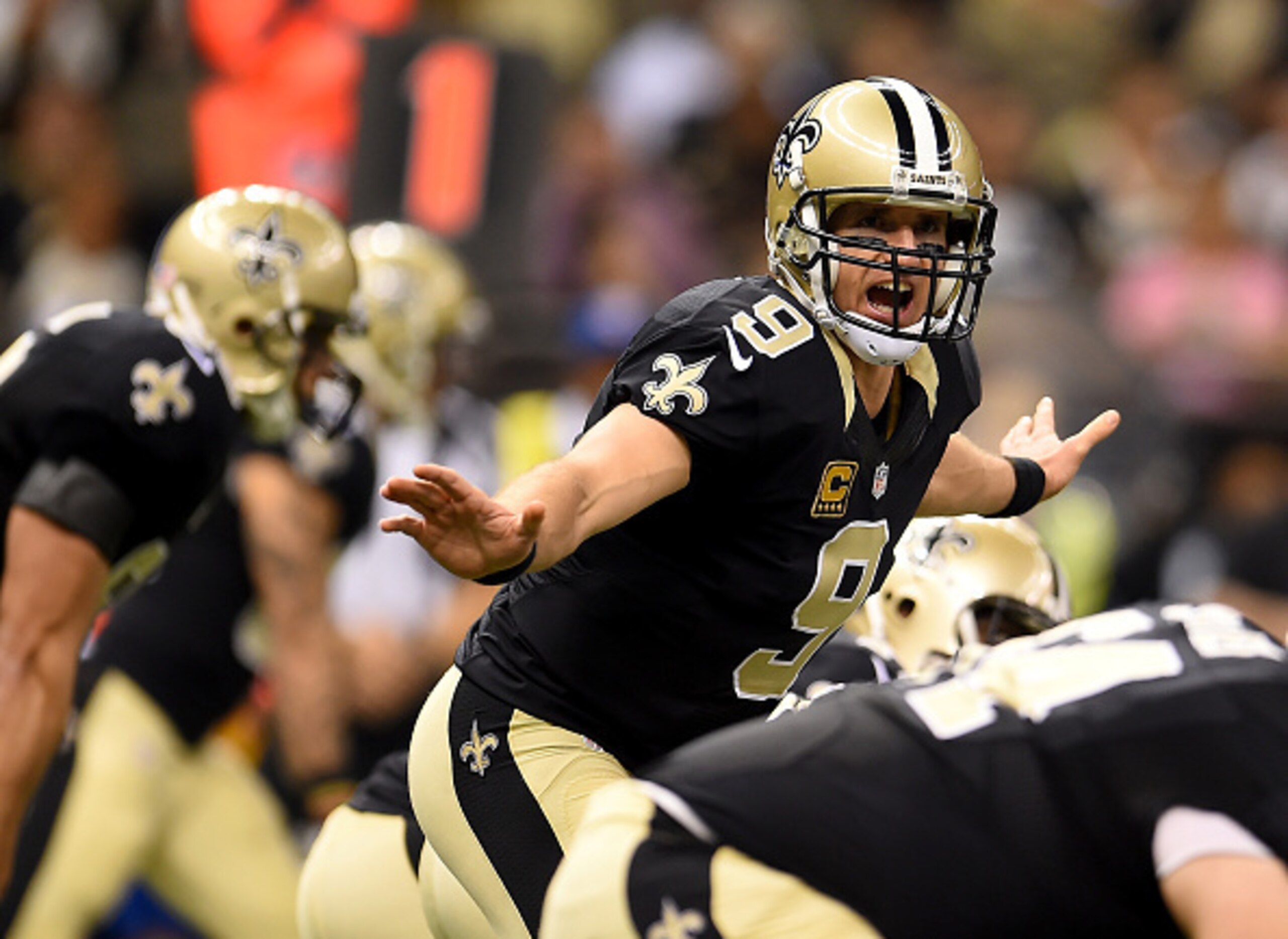 Brees is still calling the shots in New Orleans.
