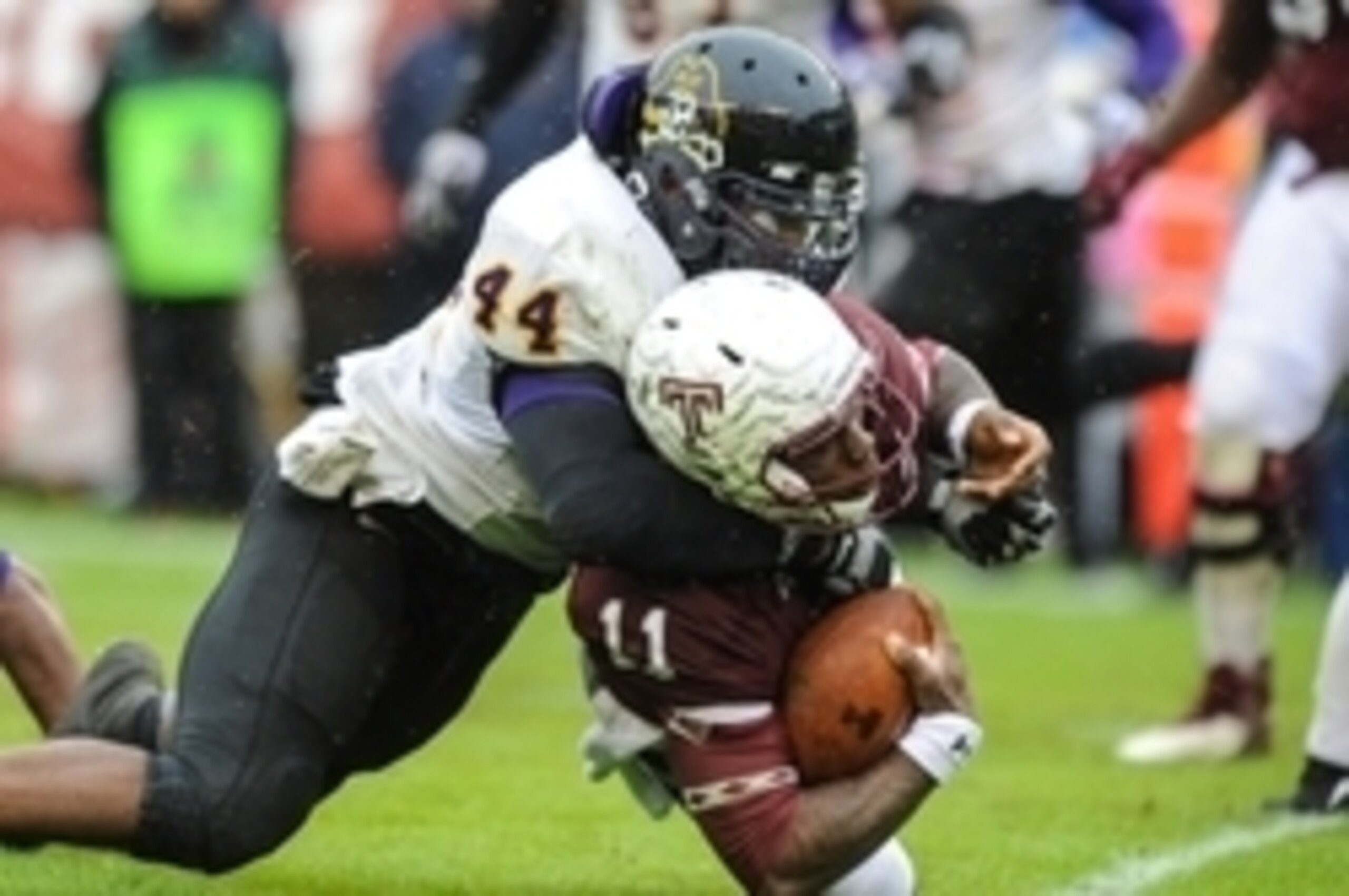 Zeek Bigger is one of college football's most prolific linebackers.