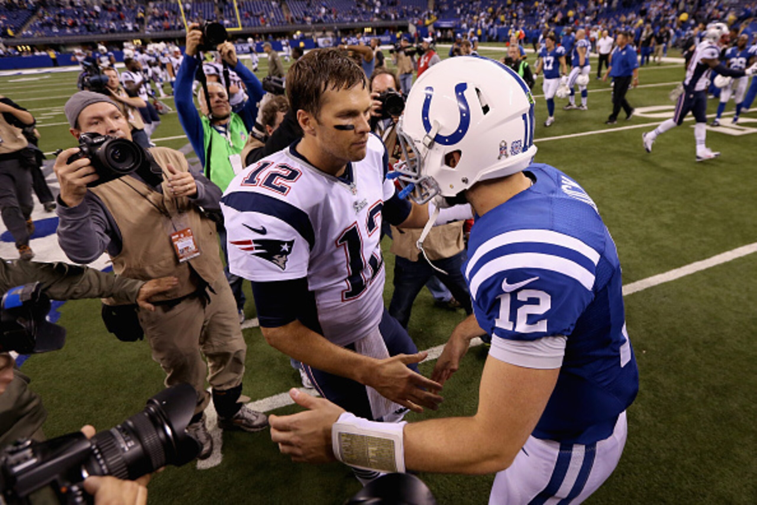 Are the rival Colts sneaking up on the Patriots?
