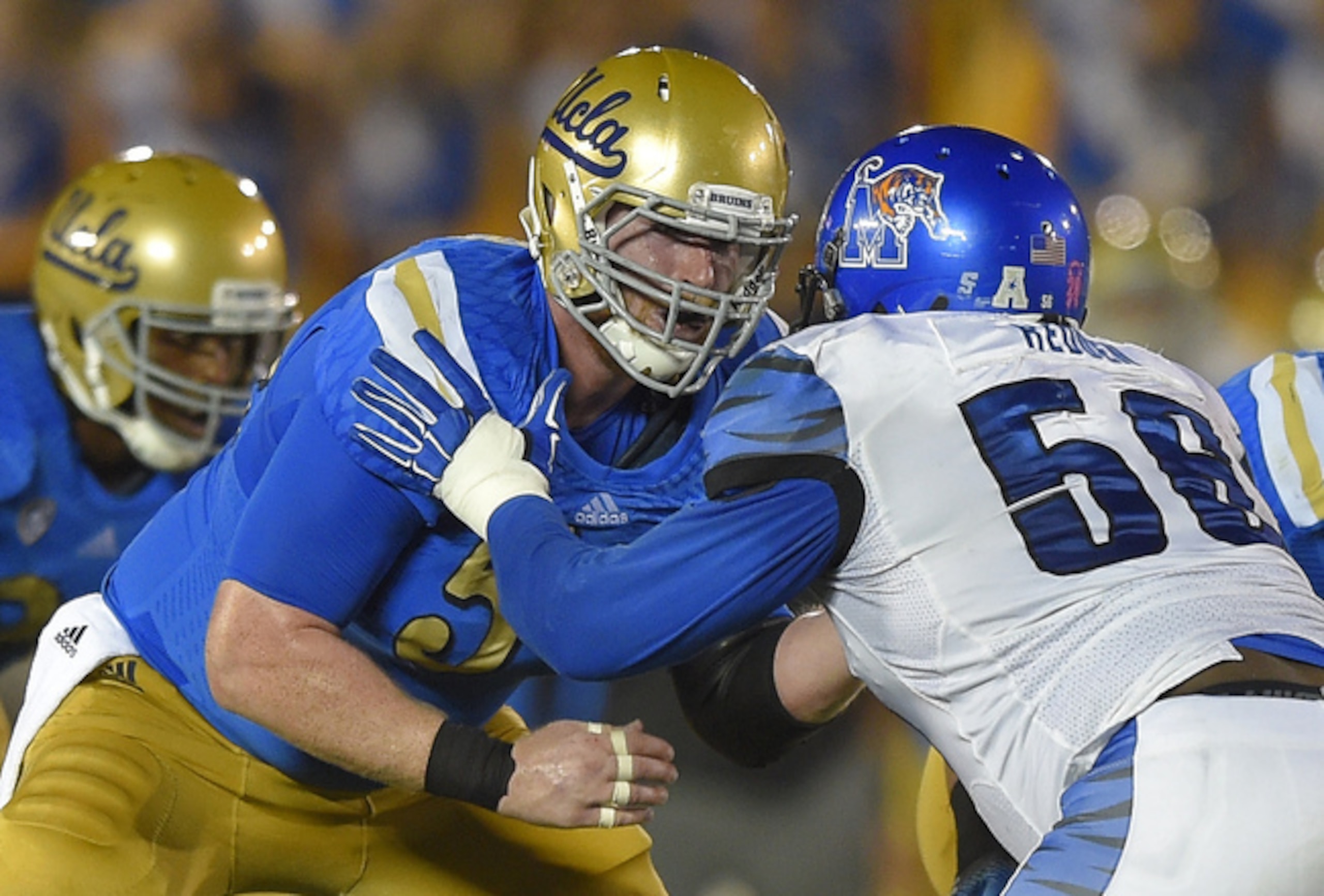 Starting center Jake Brendel