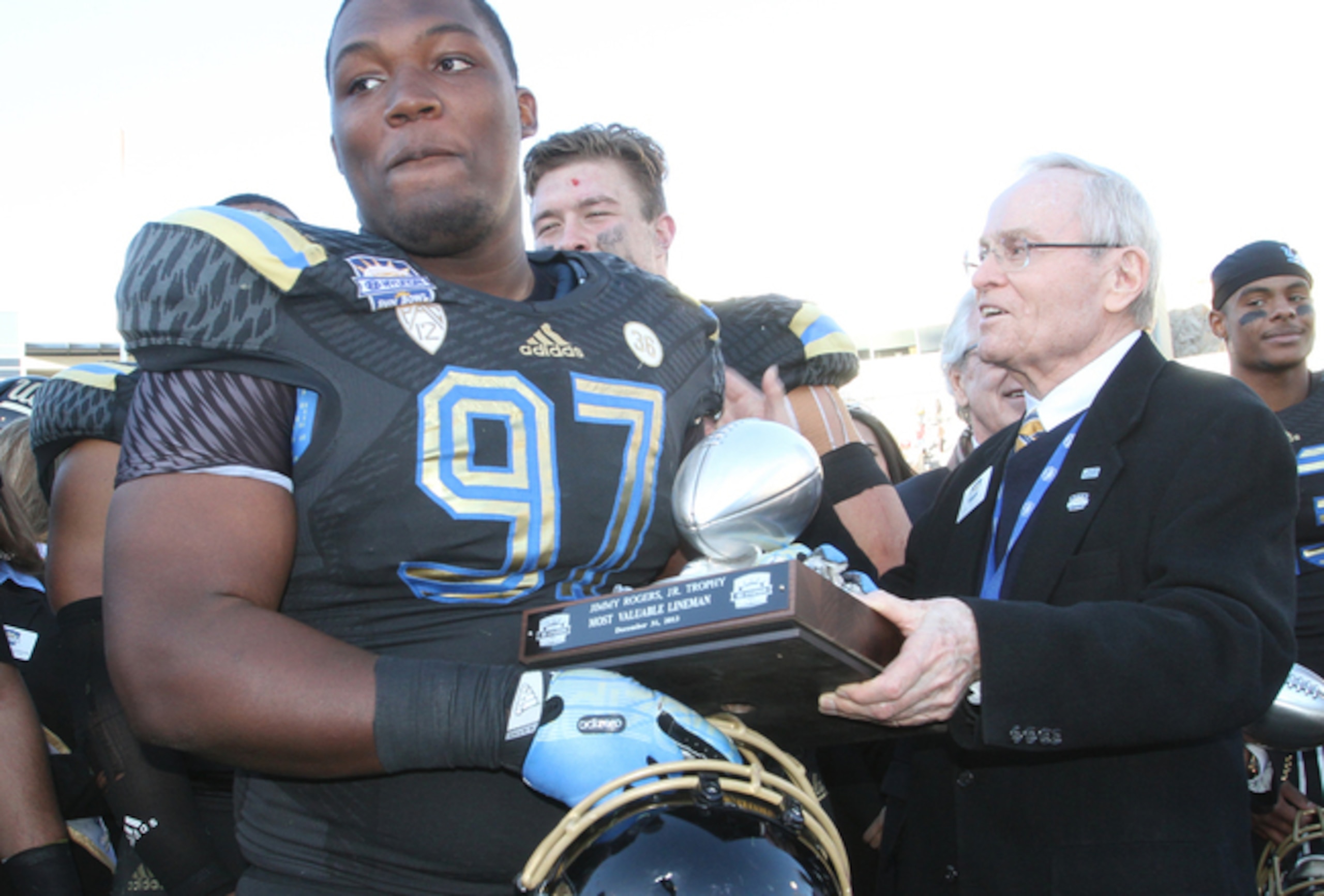 Kenny Clark as a freshman