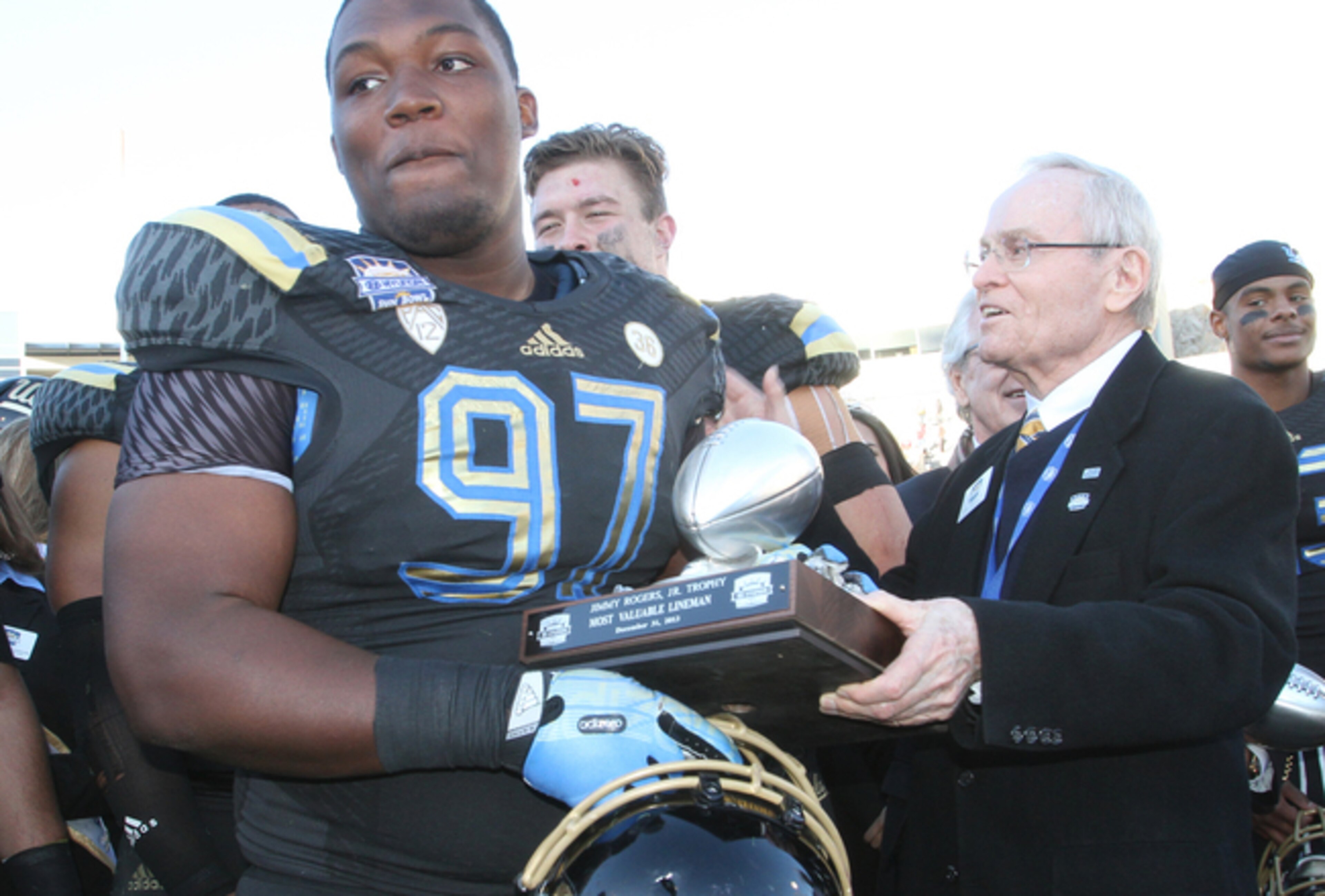 Kenny Clark as a freshman Kenny Clark as a freshman