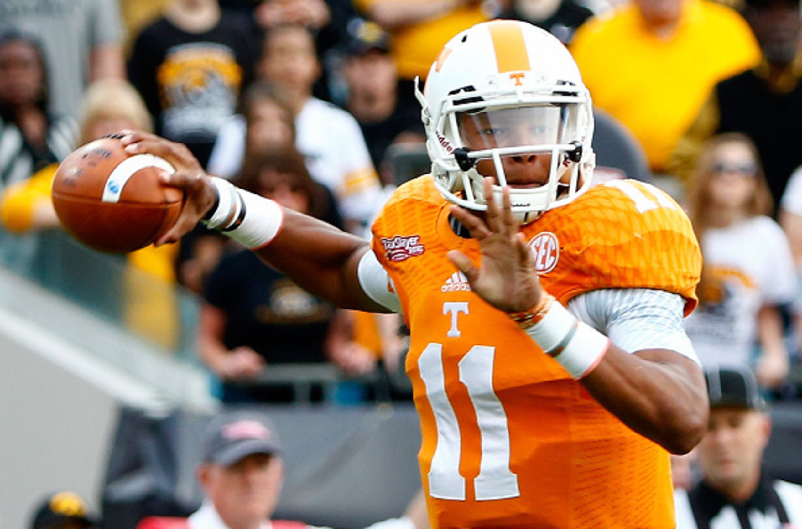 Tennessee QB Joshua Dobbs Tennessee QB Joshua Dobbs