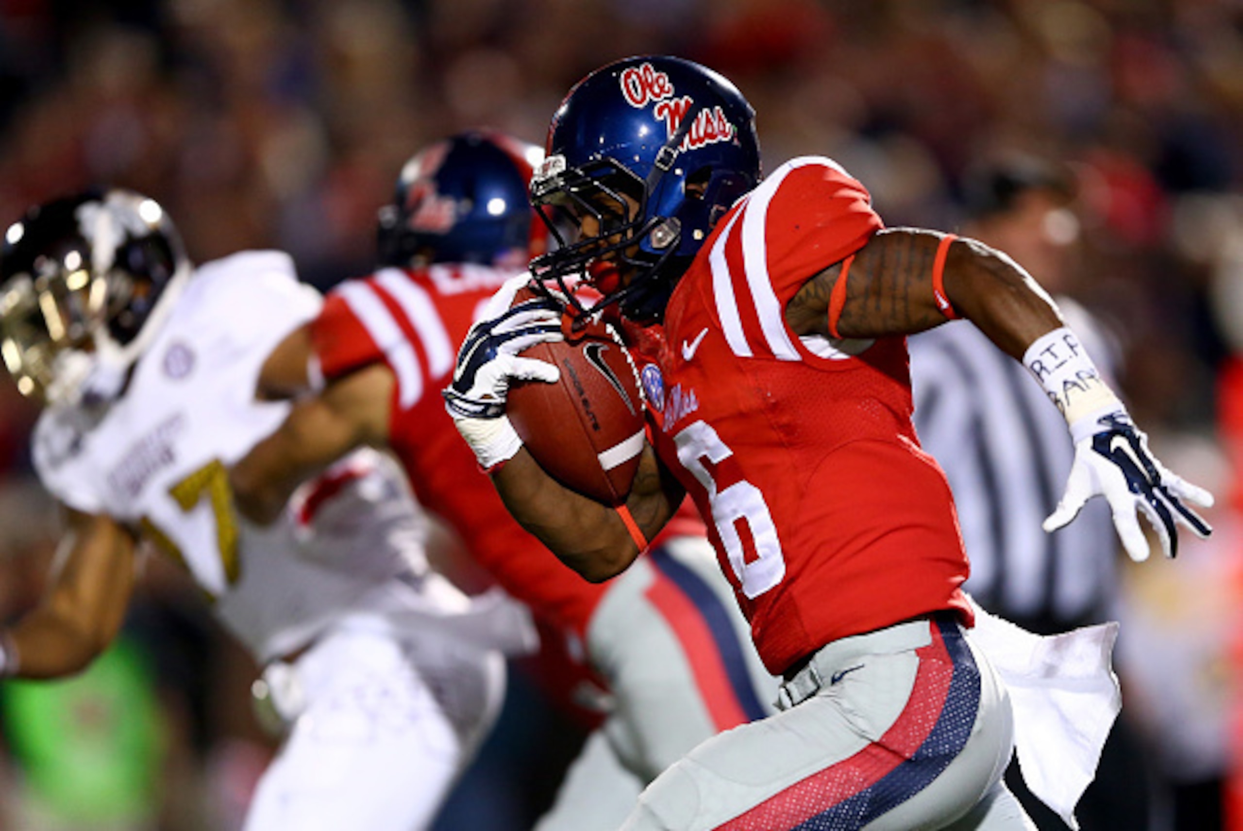 Ole Miss RB Jaylen Walton Ole Miss RB Jaylen Walton