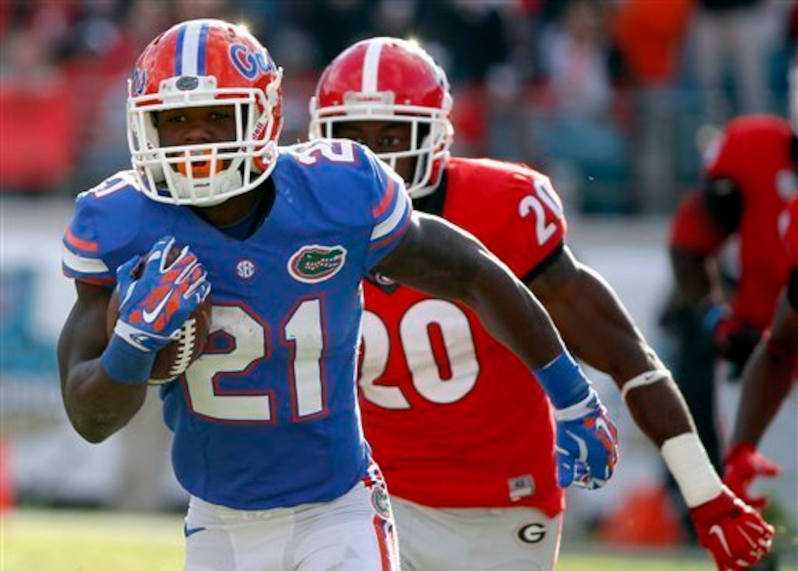 Florida RB Kelvin Taylor Florida RB Kelvin Taylor