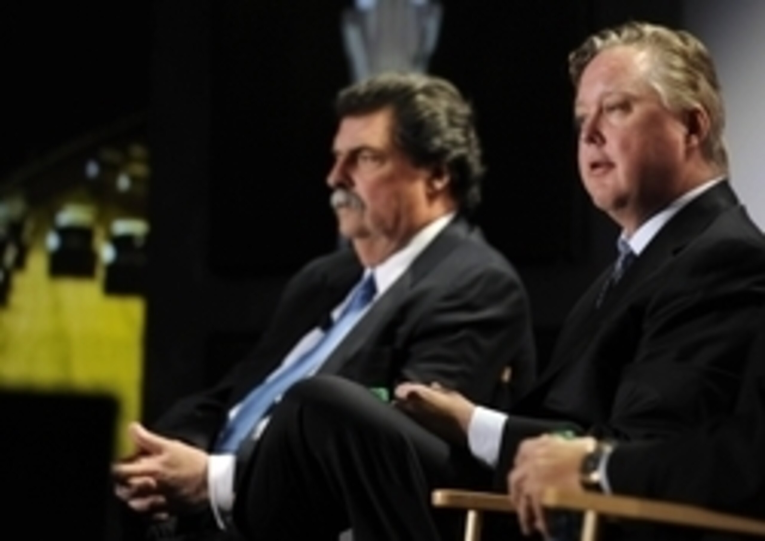 Mike Helton (left) and Brian France (right) need to address tweaking the schedule. Mike Helton (left) and Brian France (right) need to address tweaking the schedule.