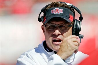 Gus Malzahn at Arkansas State in 2012