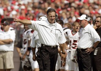 Mark Dantonio at Cincinnati in 2006